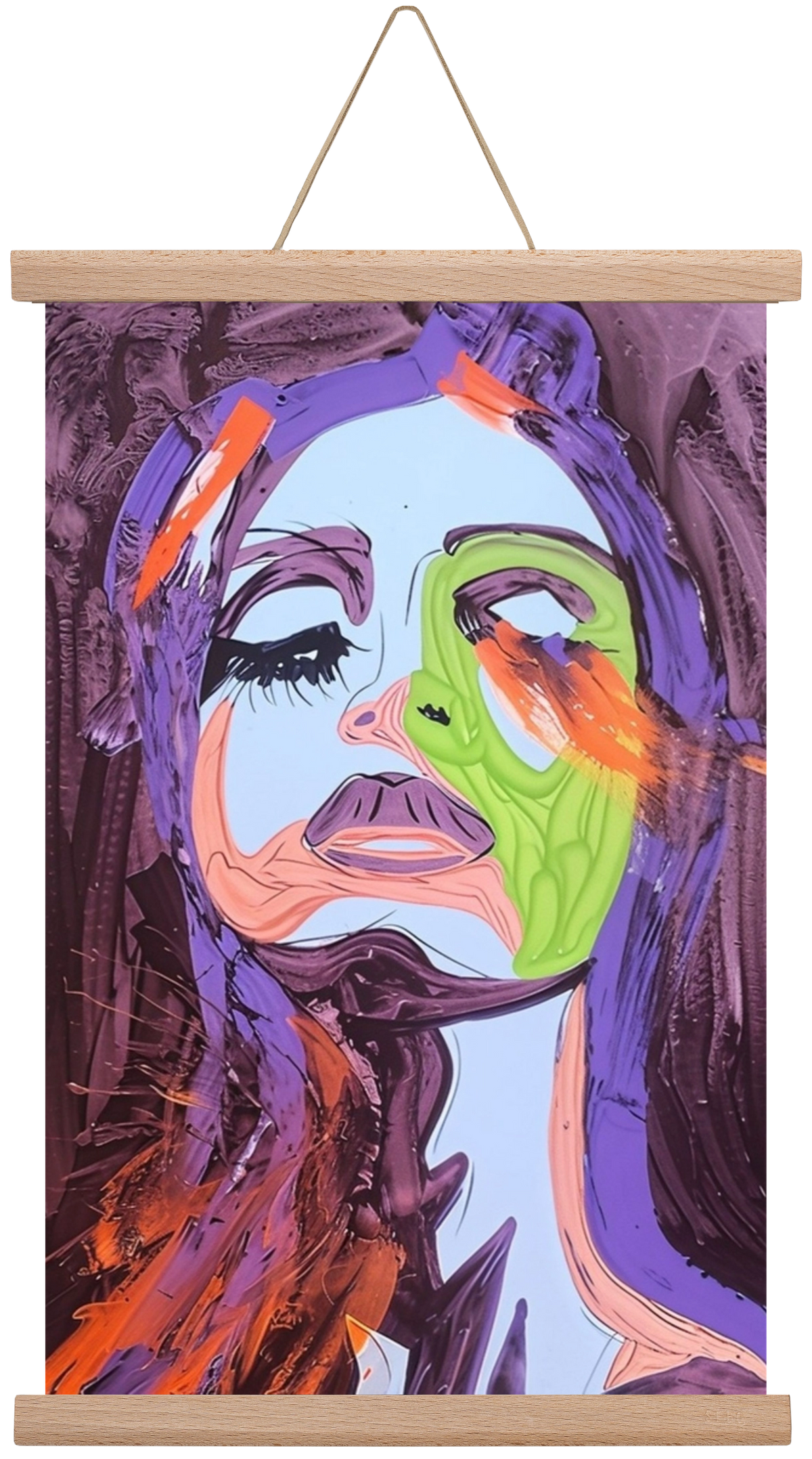 Bloom, 30x45 cm (30x45 cm), Tölgy akasztó
