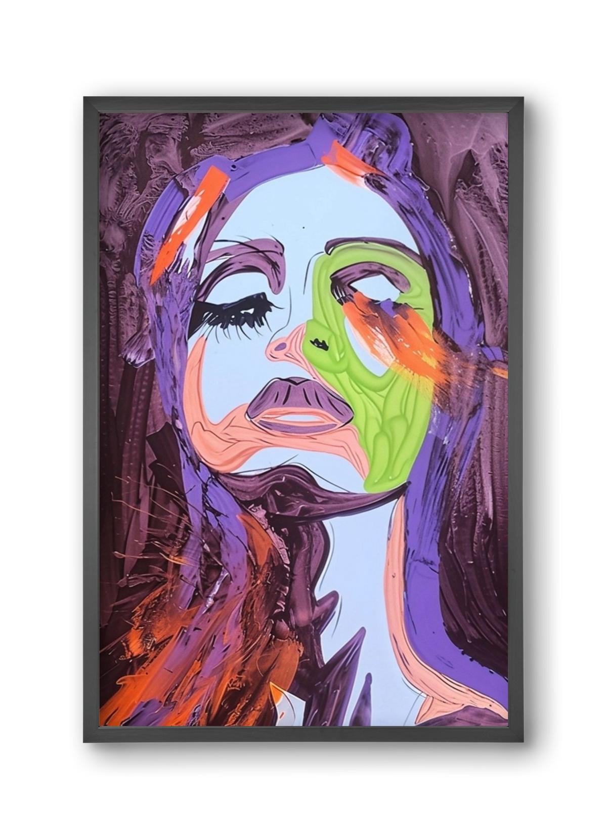 Bloom, 30x45 cm (30x45 cm), Fekete keret