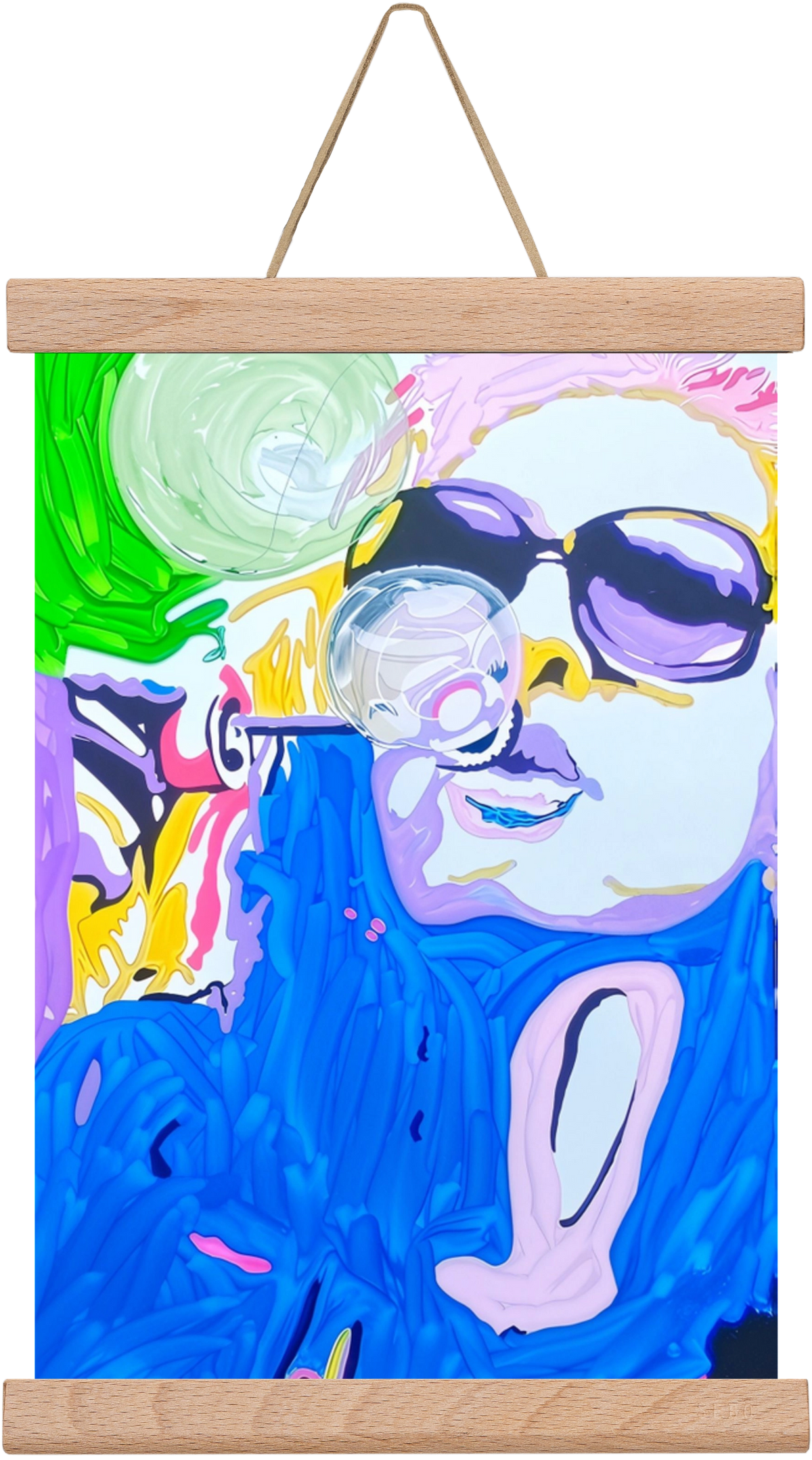 Bubble, 20x30 cm (20x30 cm), Tölgy akasztó