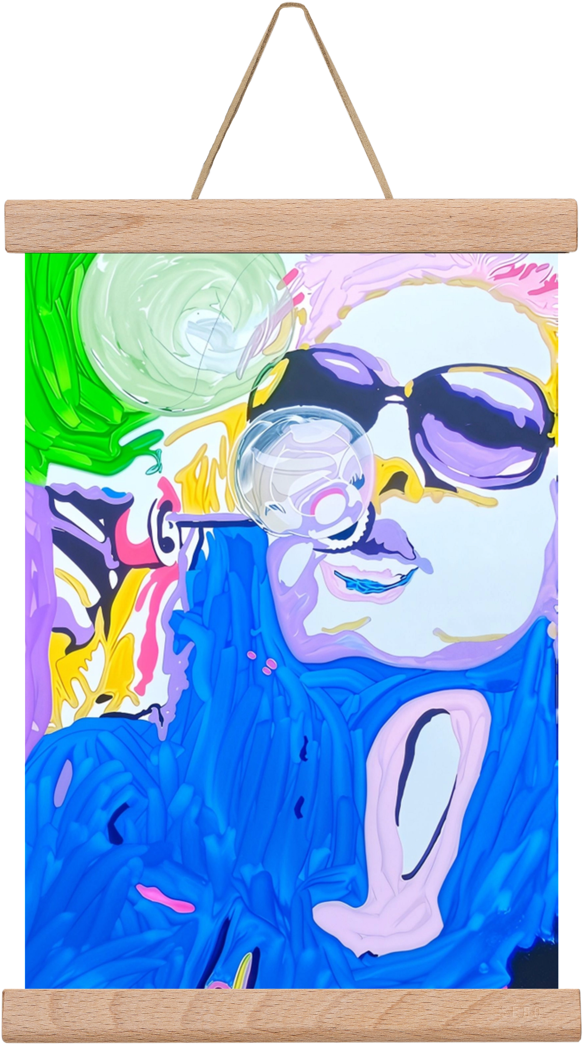 Bubble, 20x30 cm (20x30 cm), Tölgy akasztó