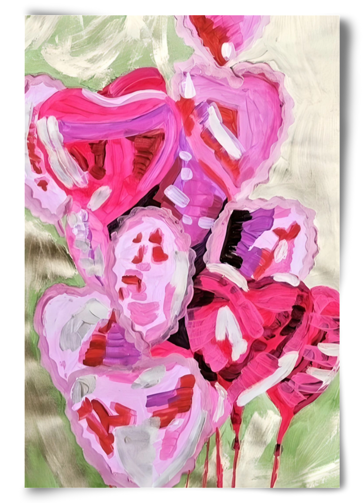 Valentine, 60x90 cm, Keret nélkül