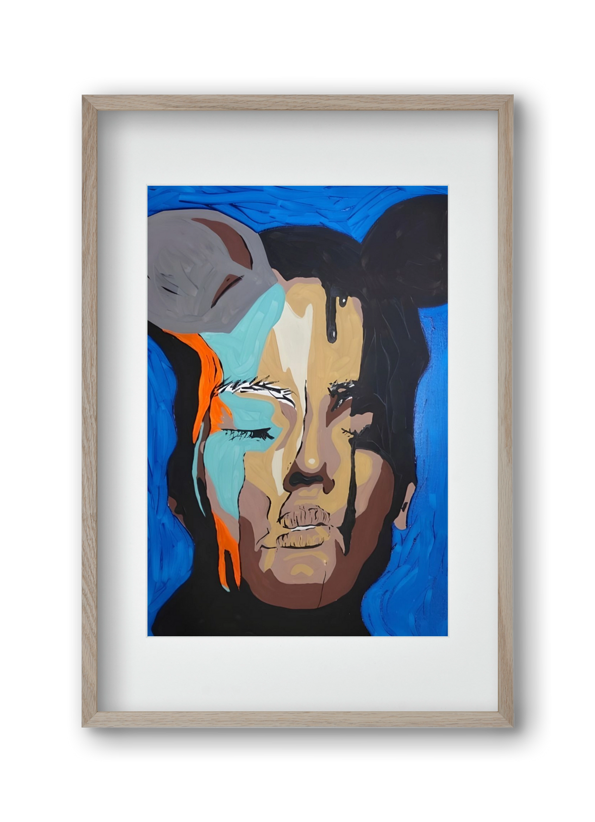  Missy, 30x45 cm (20x30 cm), Tölgy keret, paszpartuval