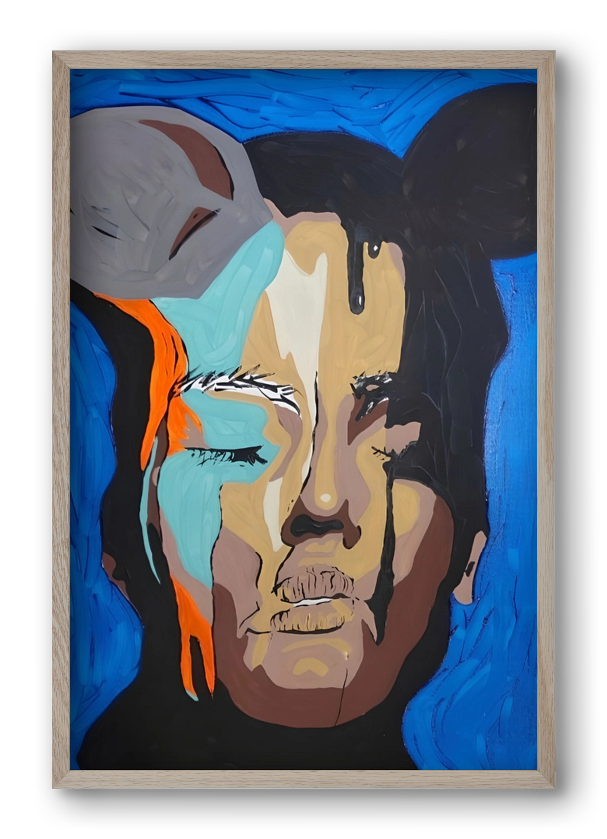  Missy, 40x60 cm (40x60 cm), Tölgy keret