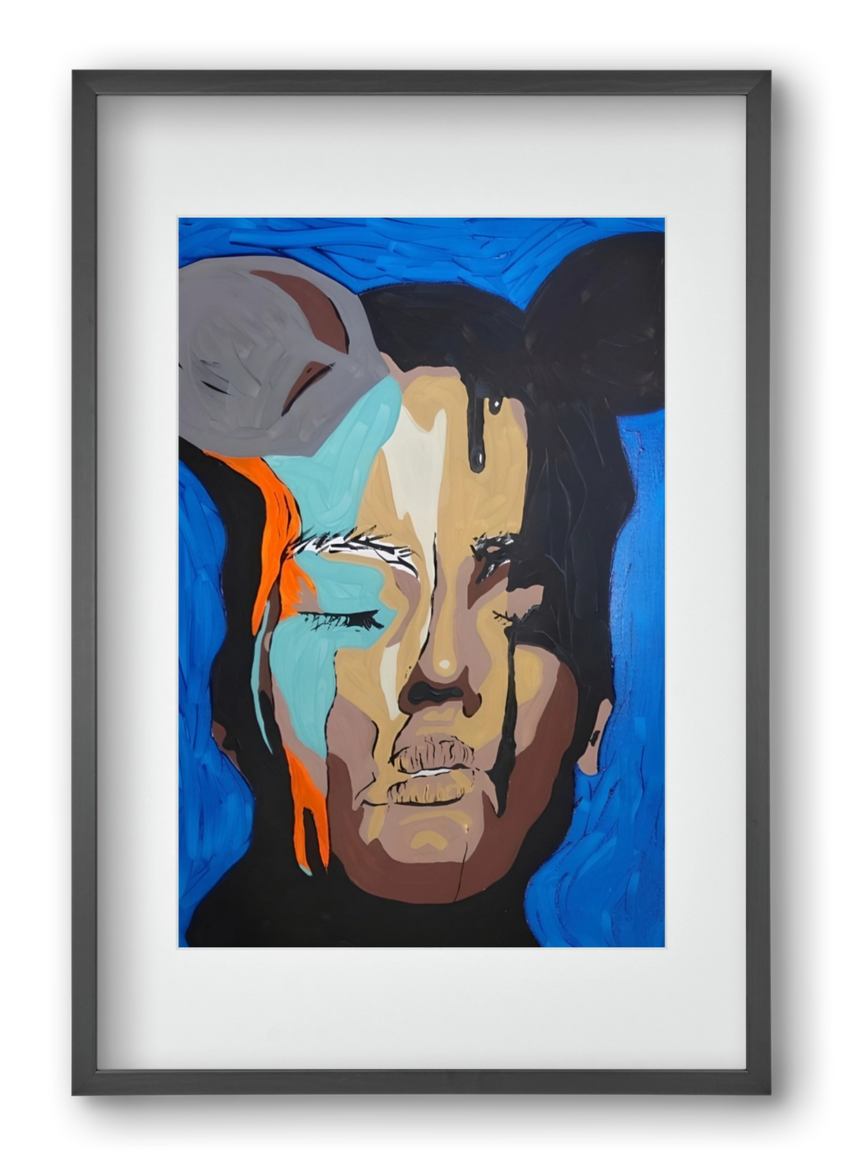  Missy, 40x60 cm (30x45 cm), Fekete keret, paszpartuval