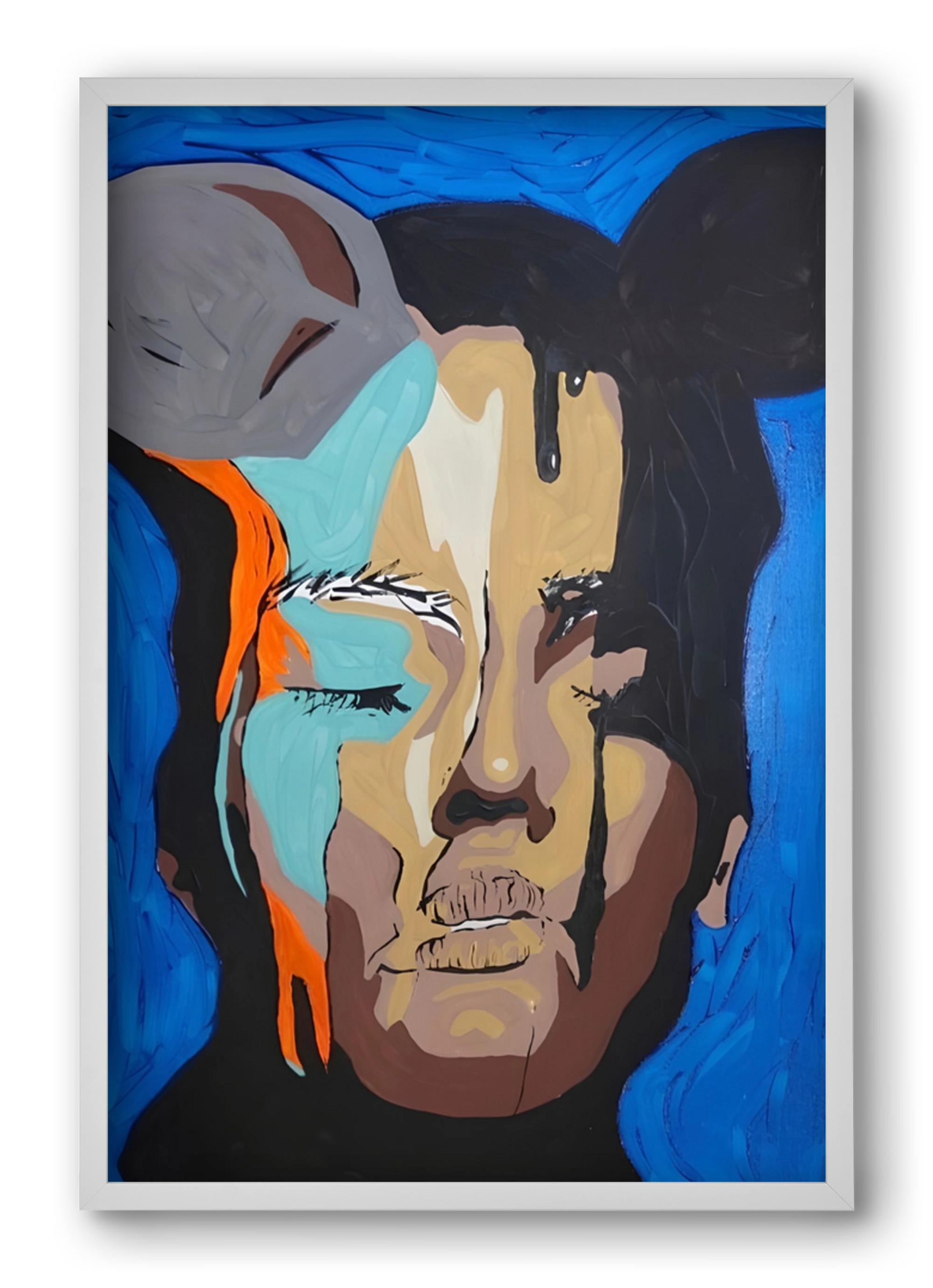  Missy, 40x60 cm (40x60 cm), Fehér keret