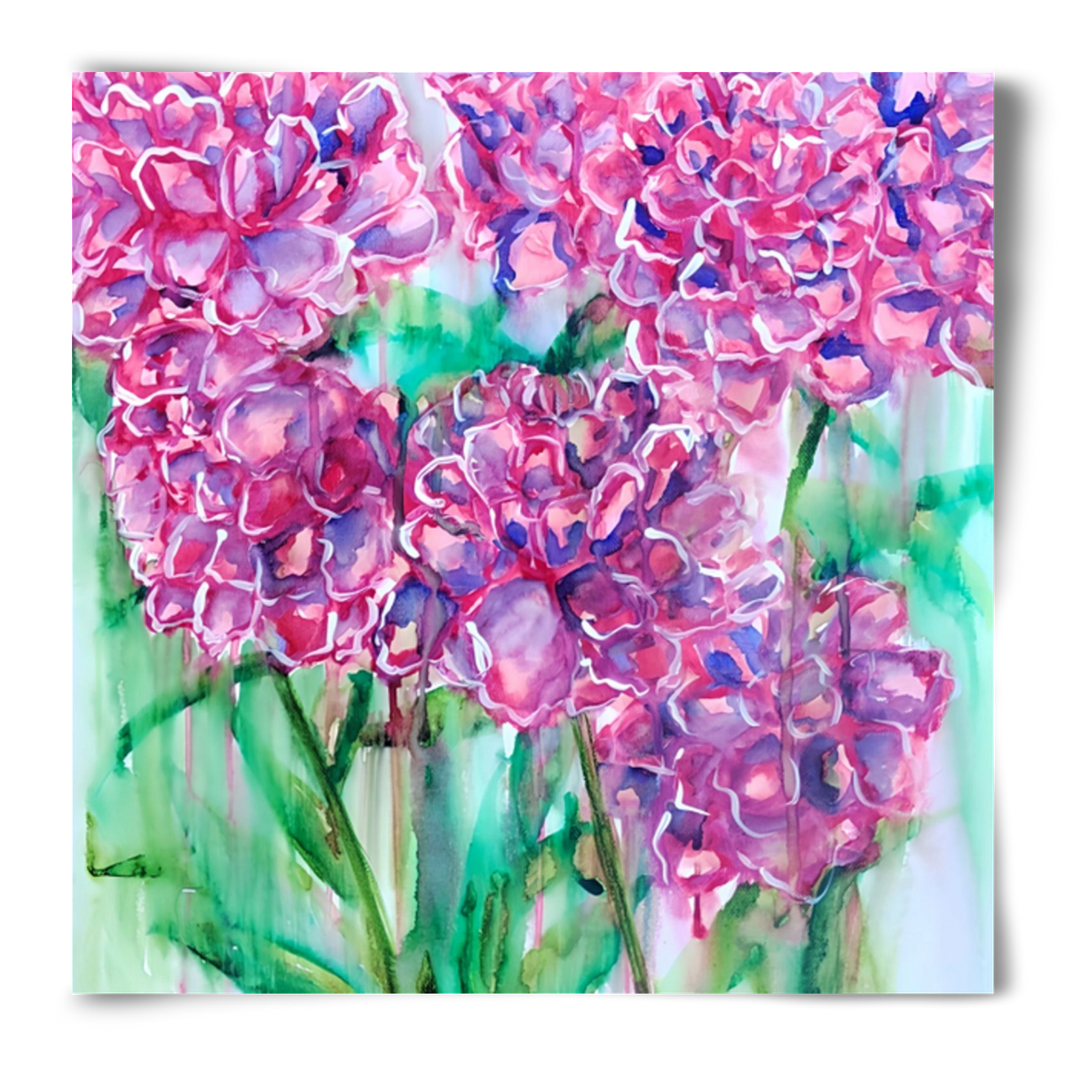 Flower Bloosom, 50x50 cm, Keret nélkül