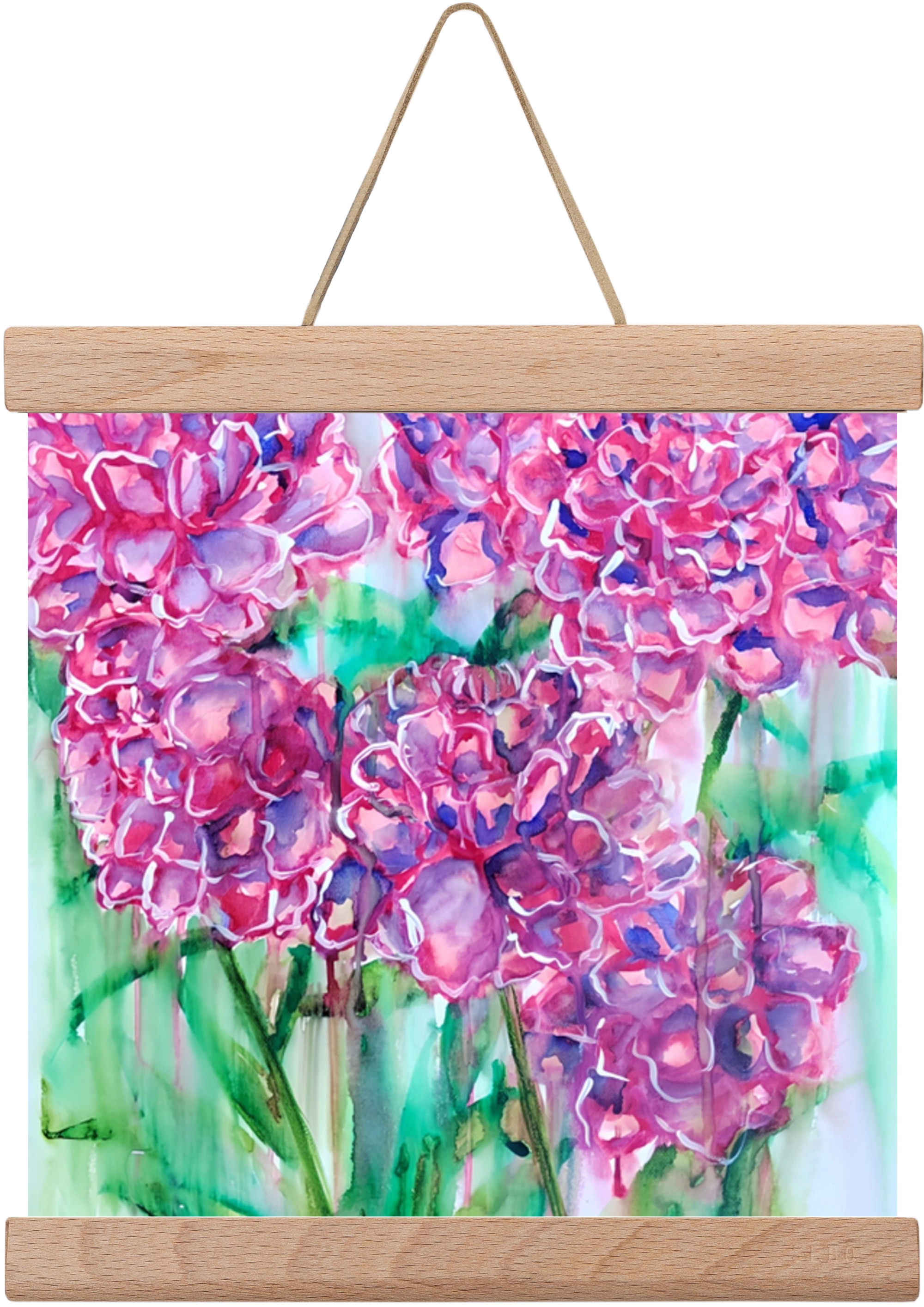 Flower Bloosom, 20x20 cm (20x20 cm), Tölgy akasztó