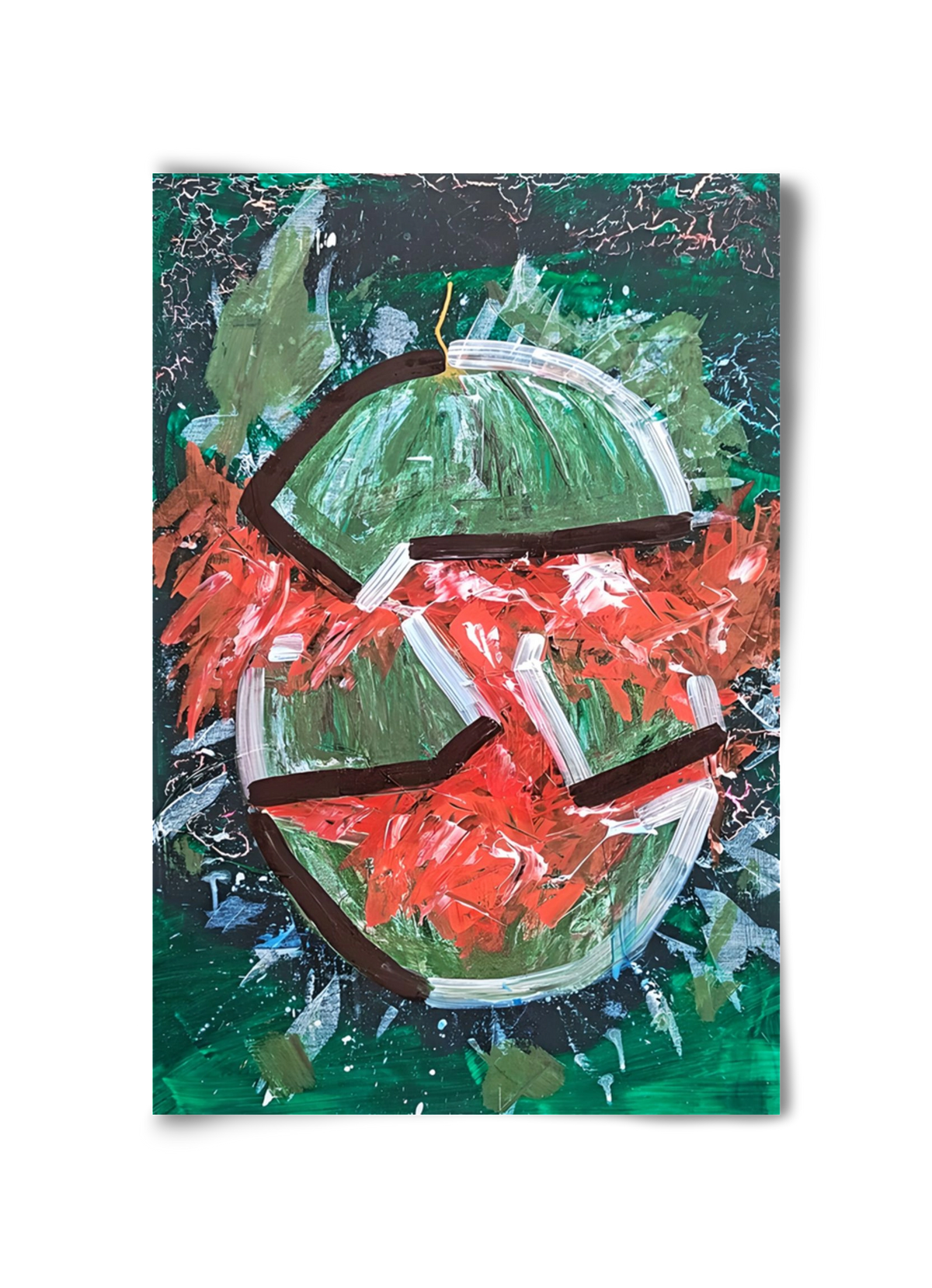 Watermelon, 30x45 cm, Keret nélkül