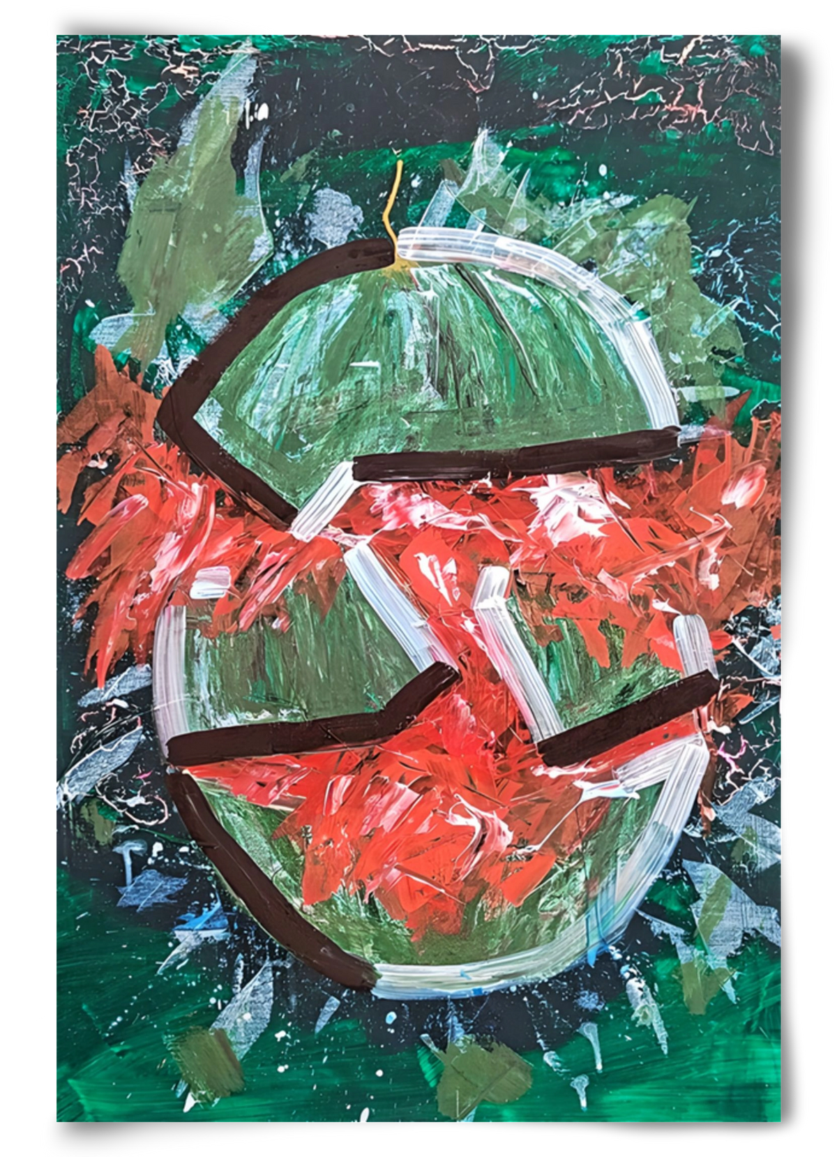 Watermelon, 60x90 cm, Keret nélkül