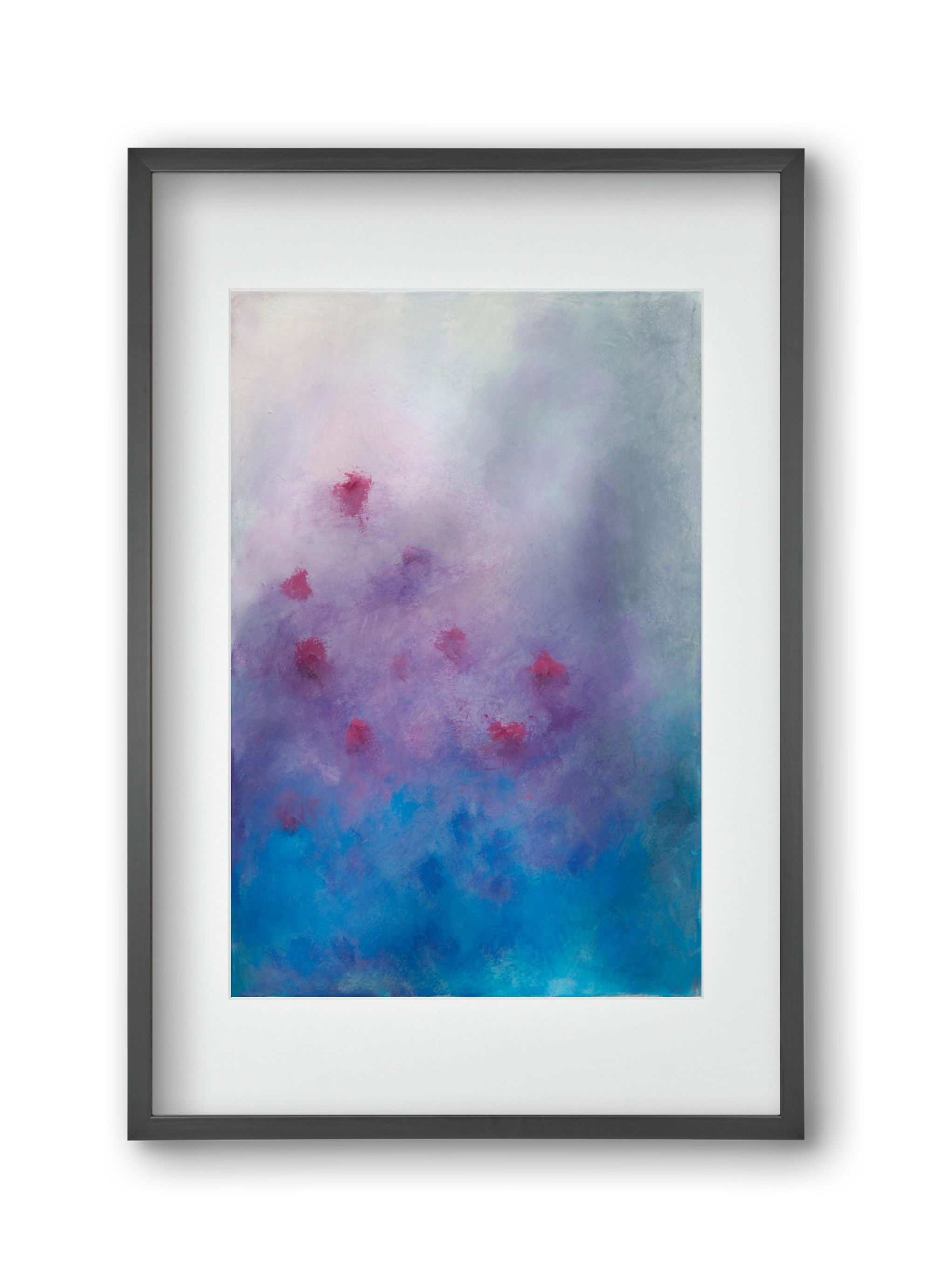 lebben, 30x45 cm (20x30 cm), Fekete keret, paszpartuval