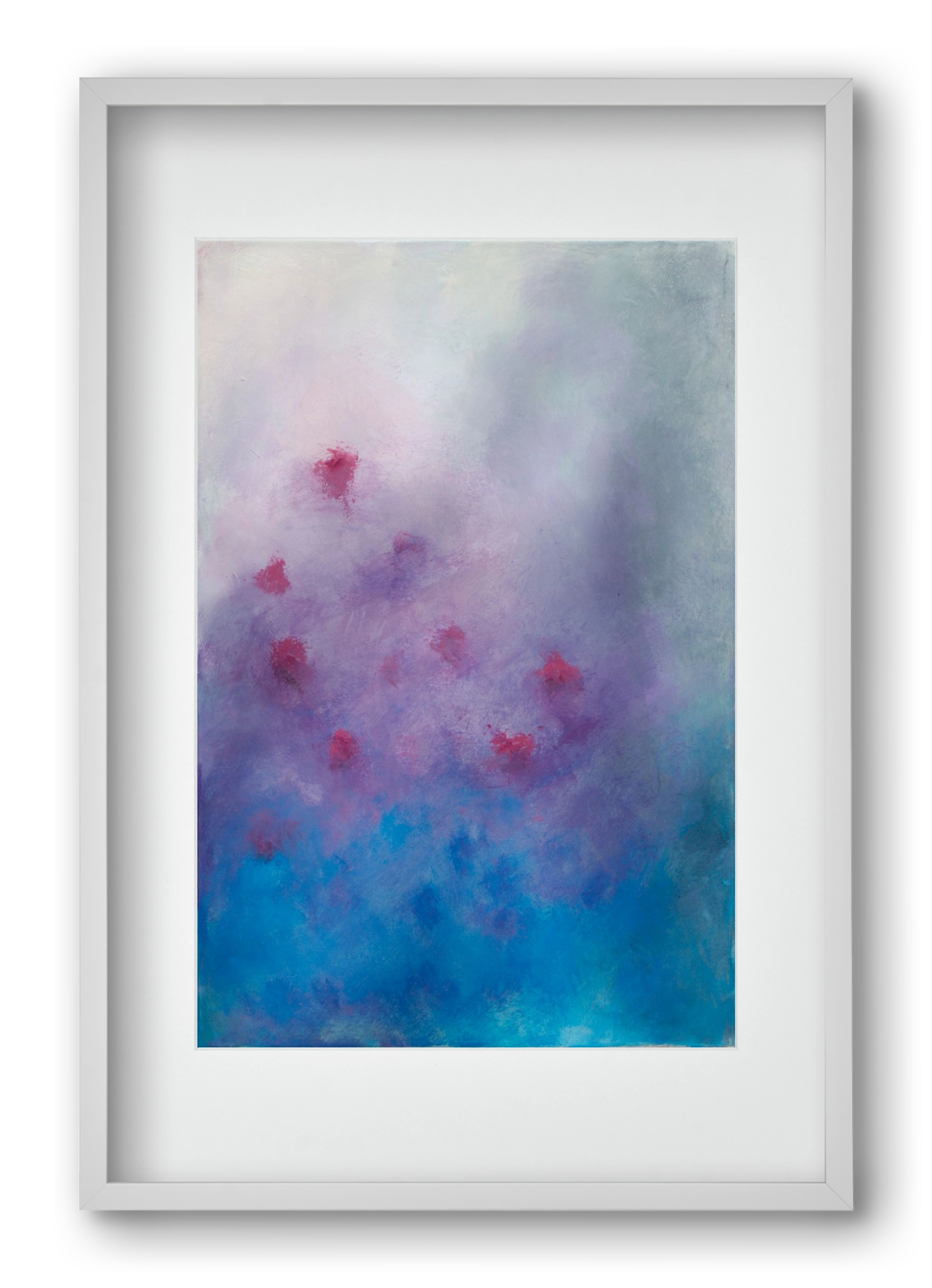 lebben, 40x60 cm (30x45 cm), Fehér keret, paszpartuval