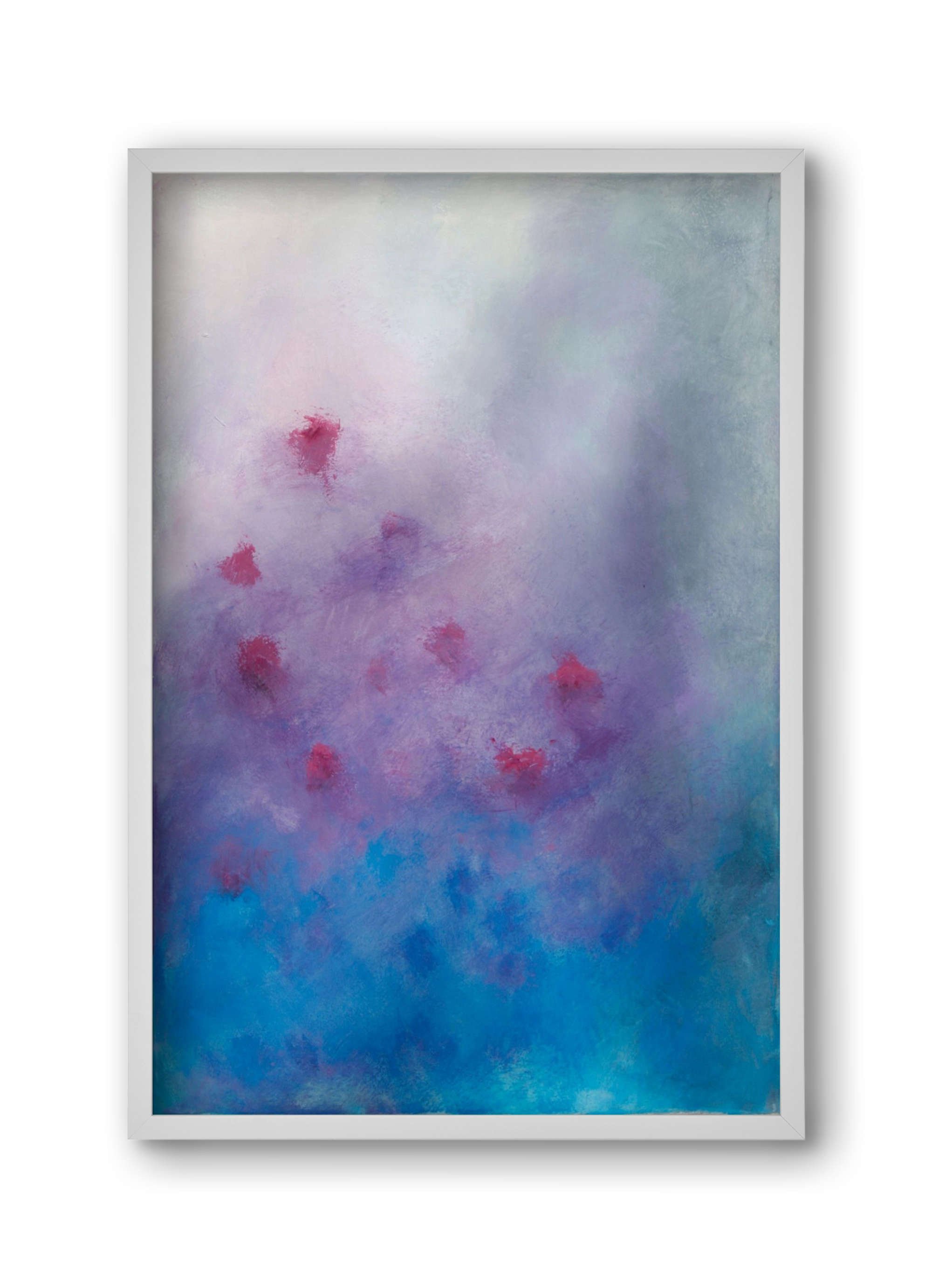 lebben, 30x45 cm (30x45 cm), Fehér keret