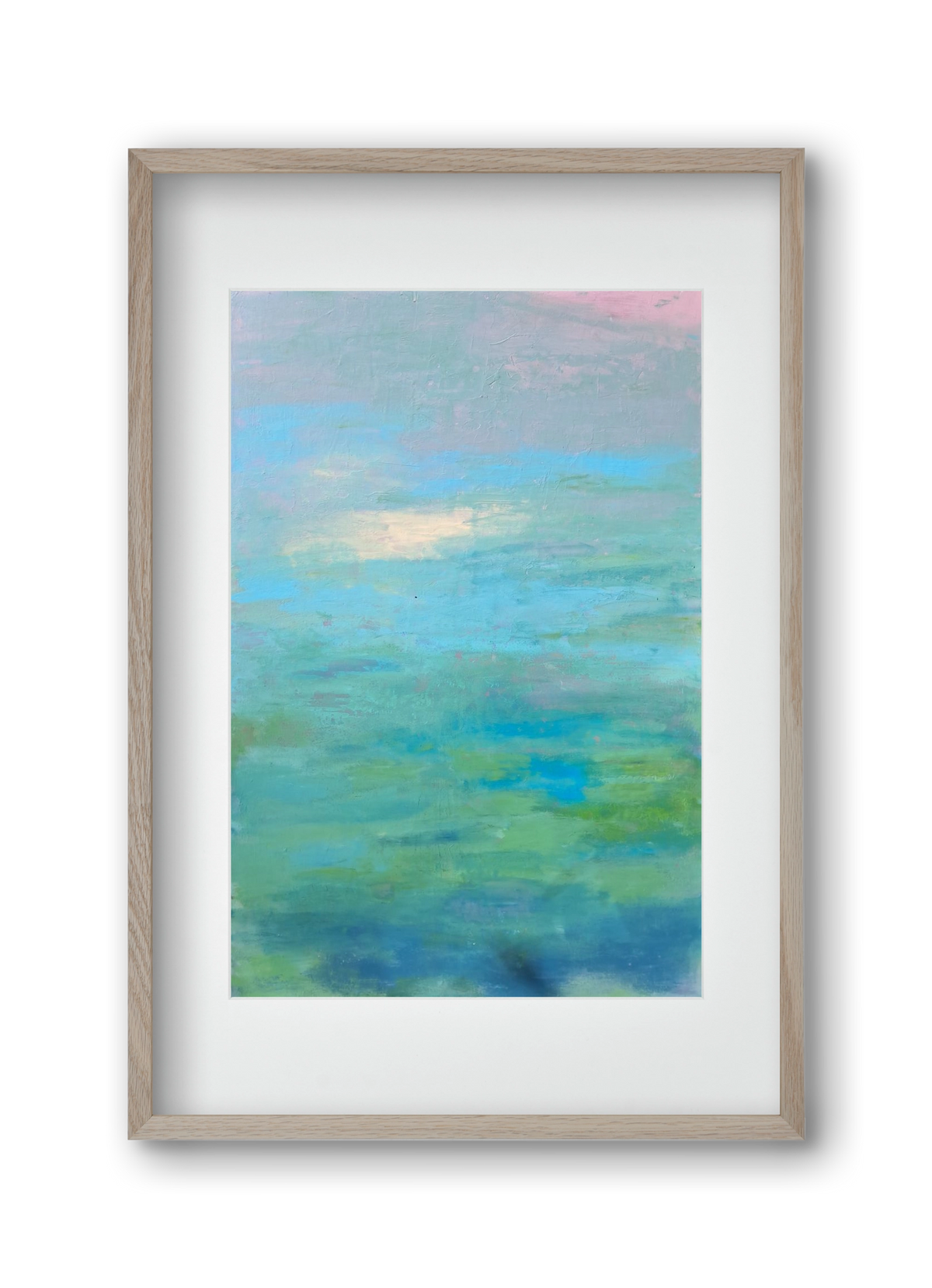 scirocco , 30x45 cm (20x30 cm), Tölgy keret, paszpartuval