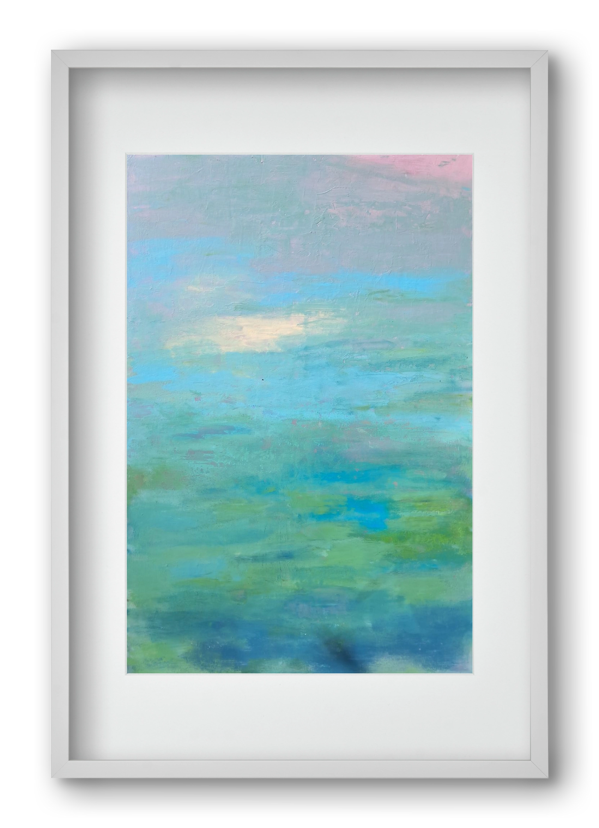 scirocco , 40x60 cm (30x45 cm), Fehér keret, paszpartuval