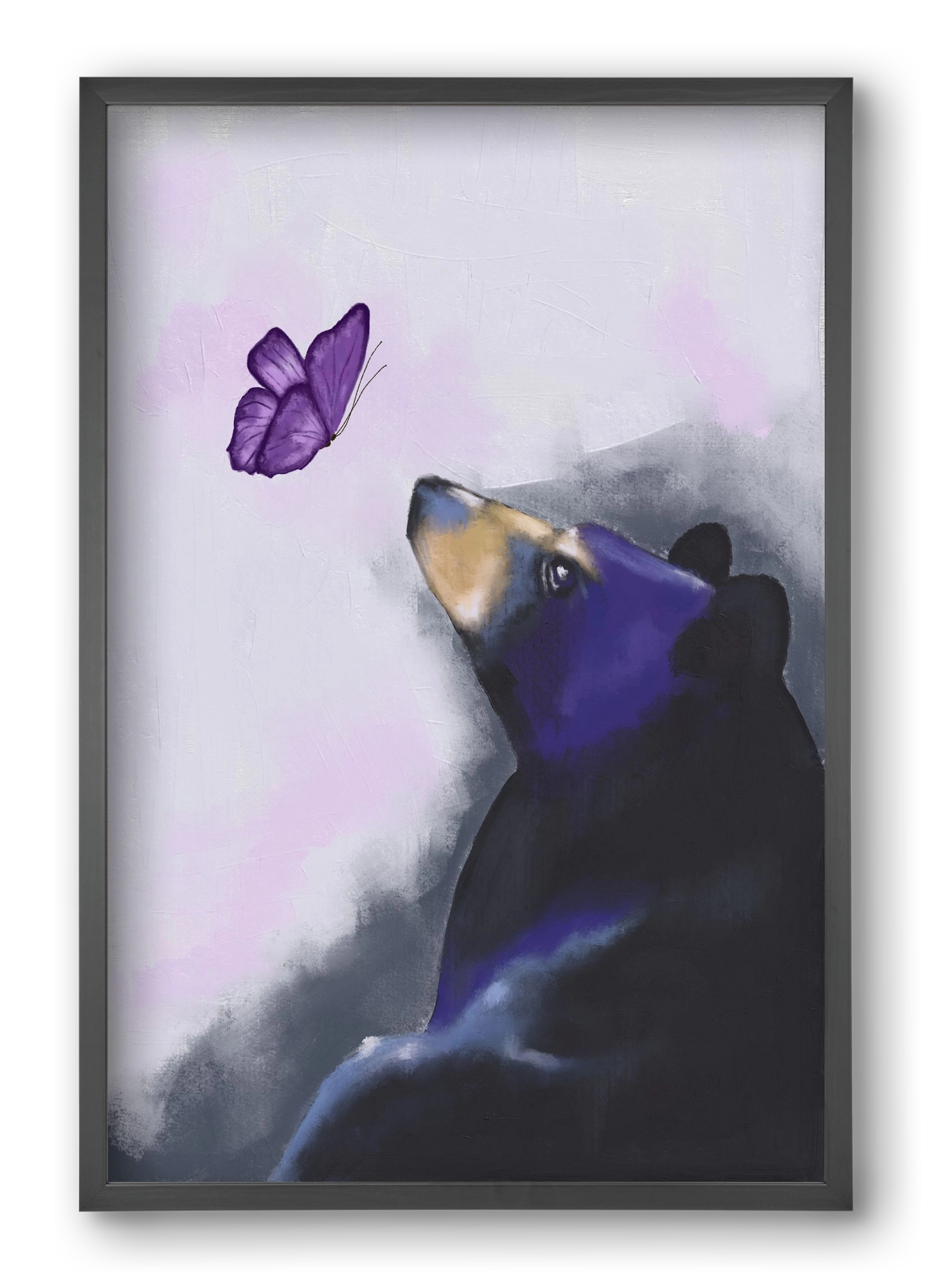 Whisper of Wonder, 40x60 cm (40x60 cm), Fekete keret