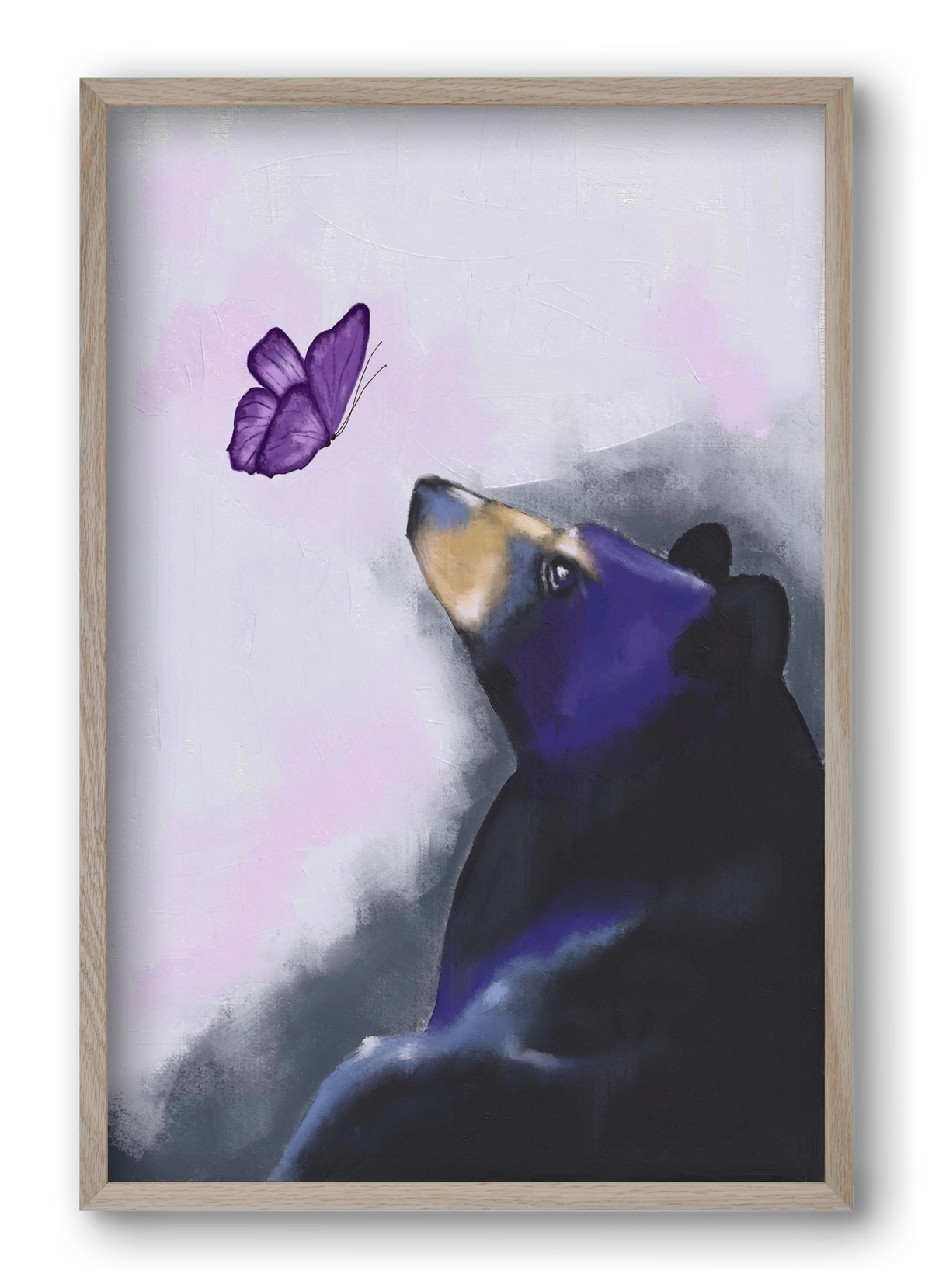 Whisper of Wonder, 40x60 cm (40x60 cm), Tölgy keret