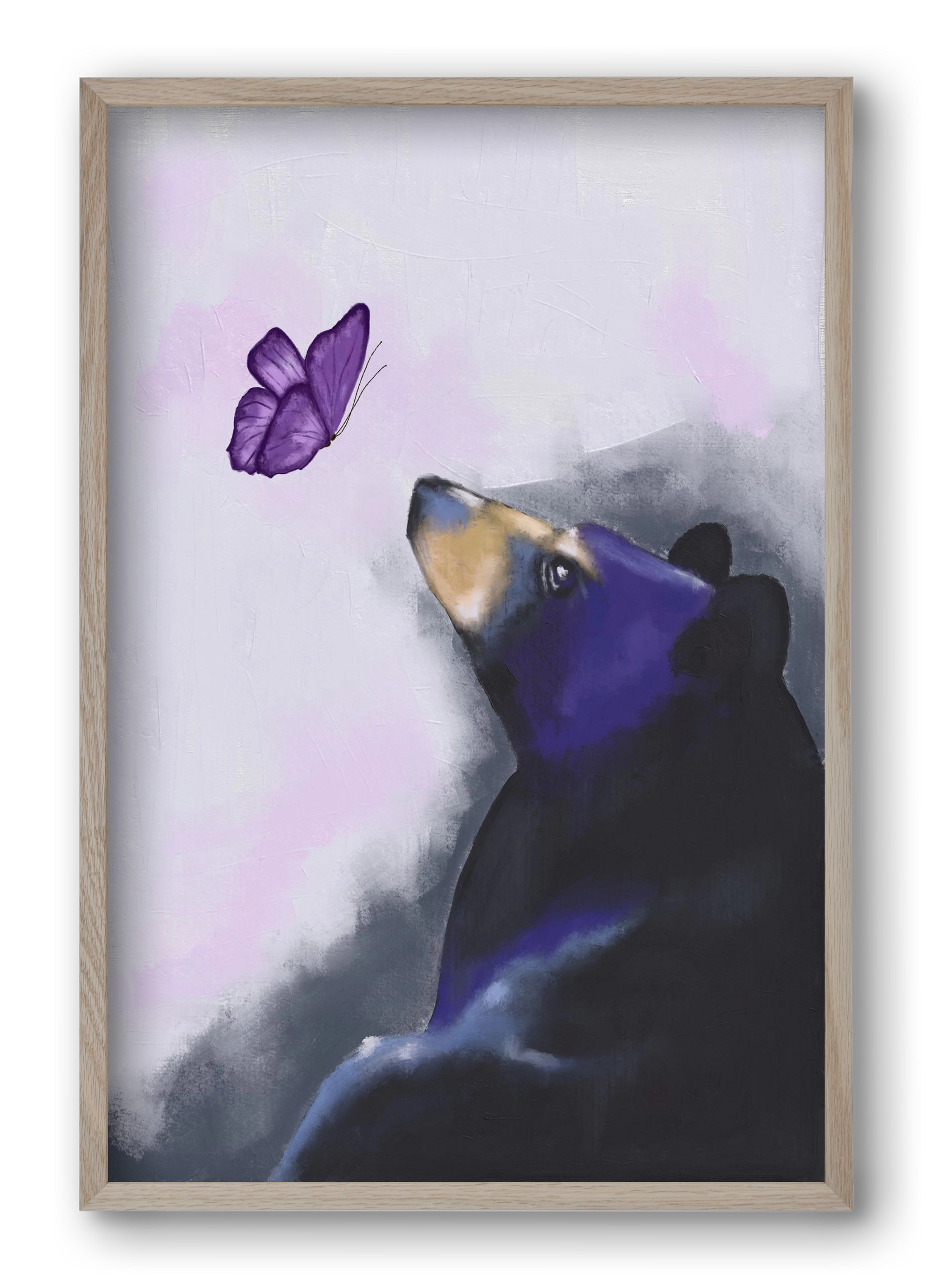 Whisper of Wonder, 40x60 cm (40x60 cm), Tölgy keret