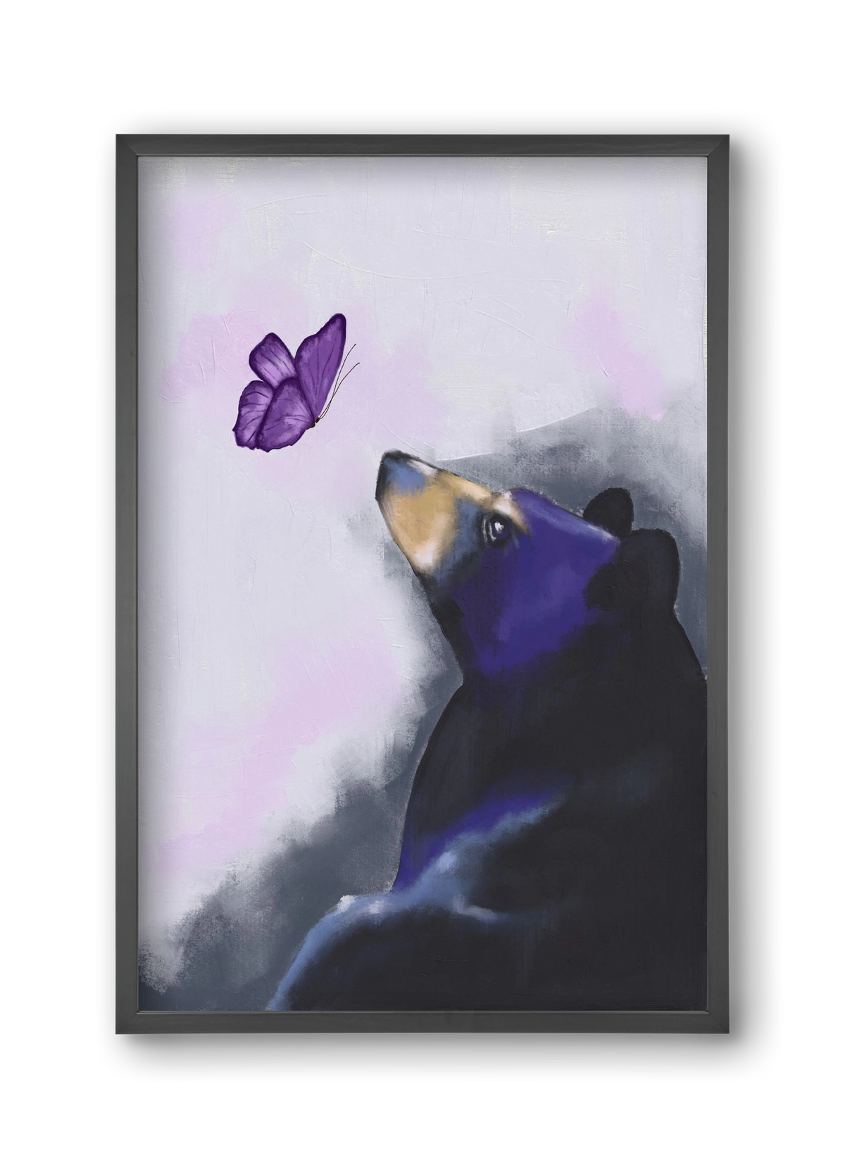 Whisper of Wonder, 30x45 cm (30x45 cm), Fekete keret