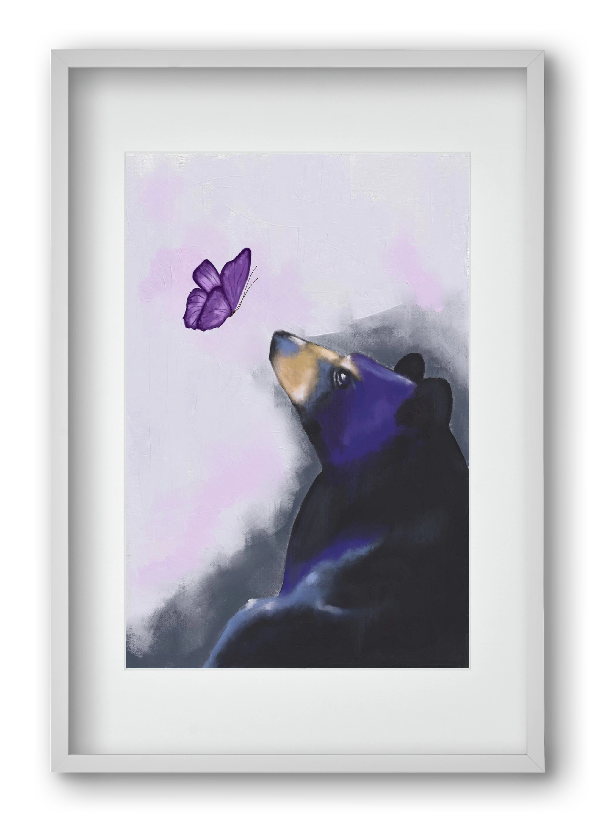 Whisper of Wonder, 40x60 cm (30x45 cm), Fehér keret, paszpartuval