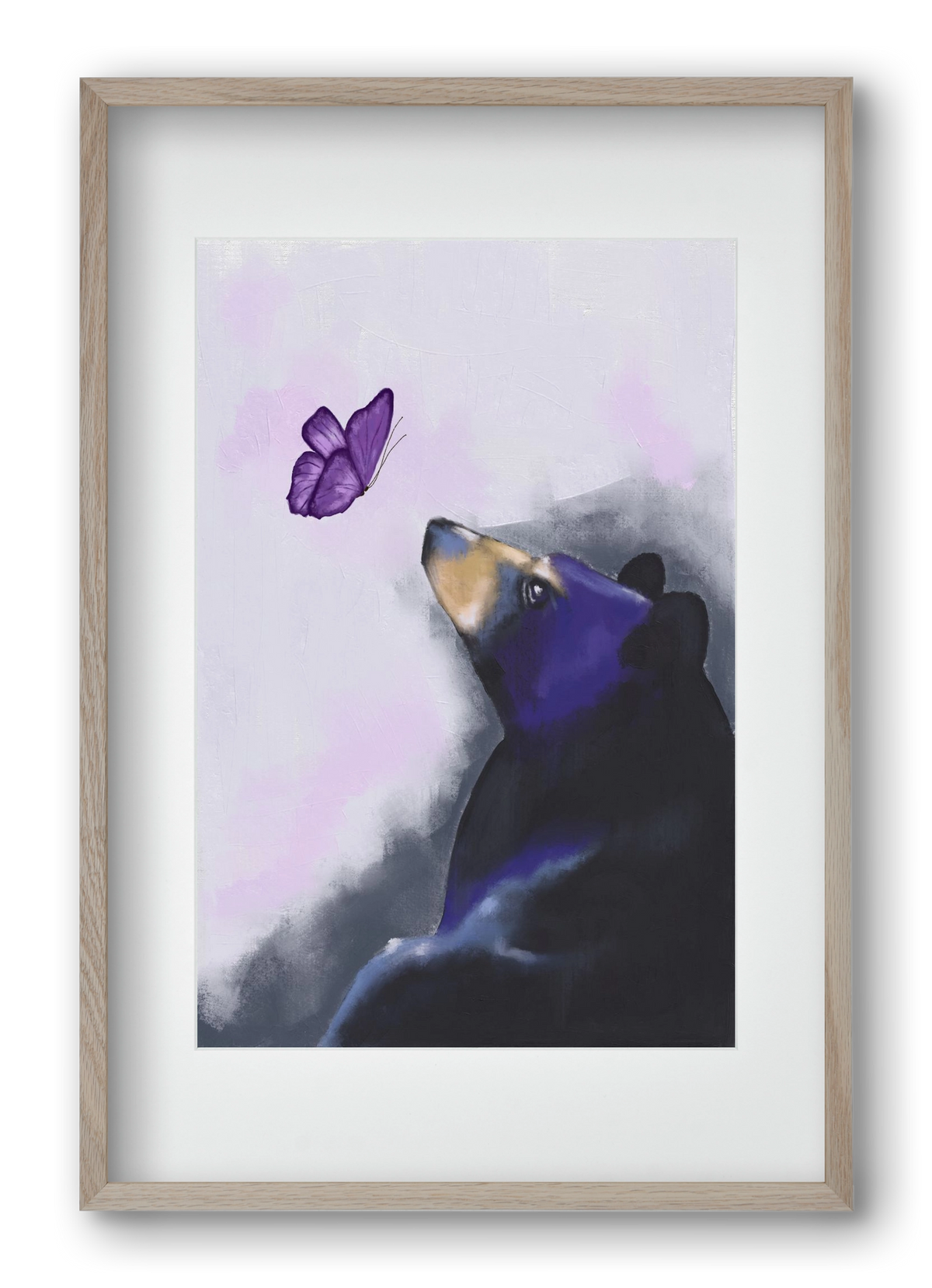 Whisper of Wonder, 40x60 cm (30x45 cm), Tölgy keret, paszpartuval