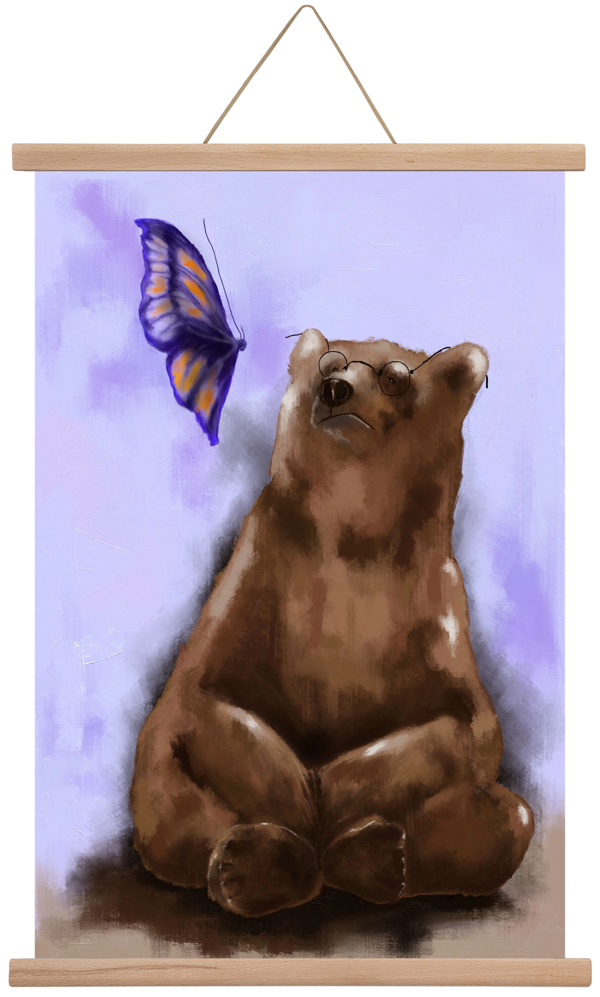 Echo of Serenity, 40x60 cm (40x60 cm), Tölgy akasztó