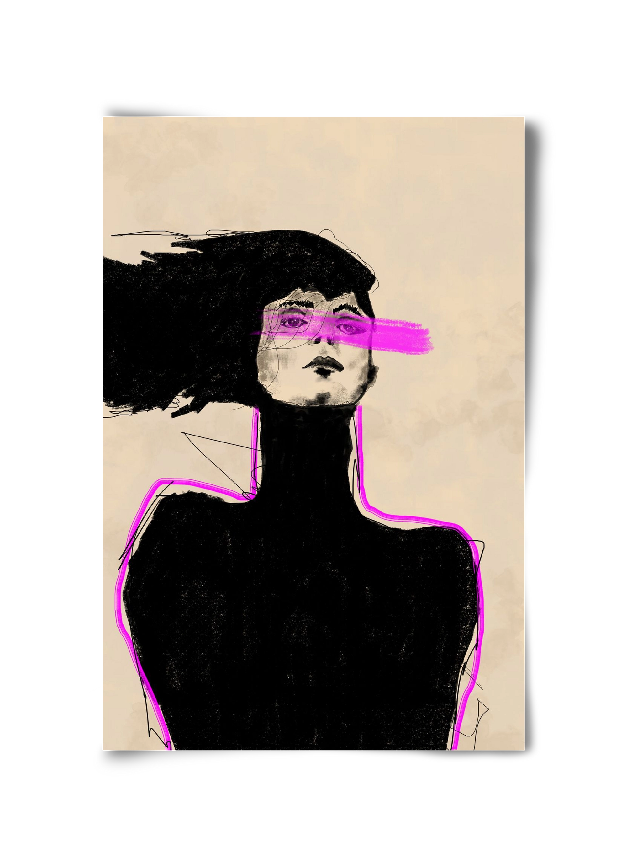 Loud in the Dark, 30x45 cm, Keret nélkül