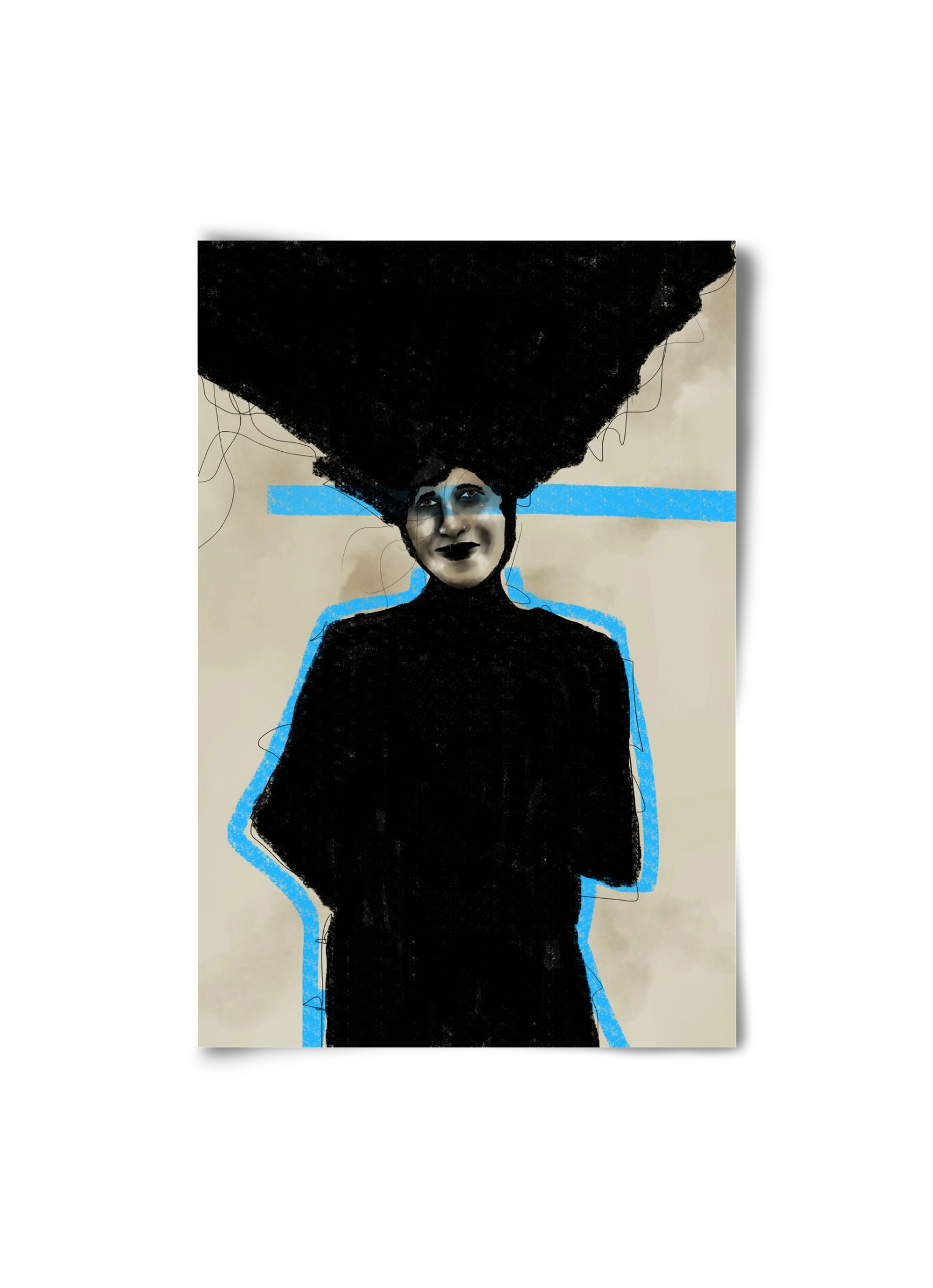 Modern Man, 20x30 cm, Keret nélkül