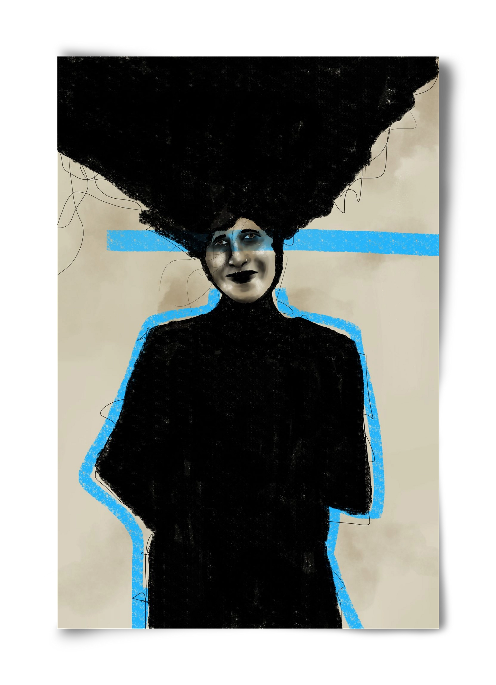 Modern Man, 40x60 cm, Keret nélkül