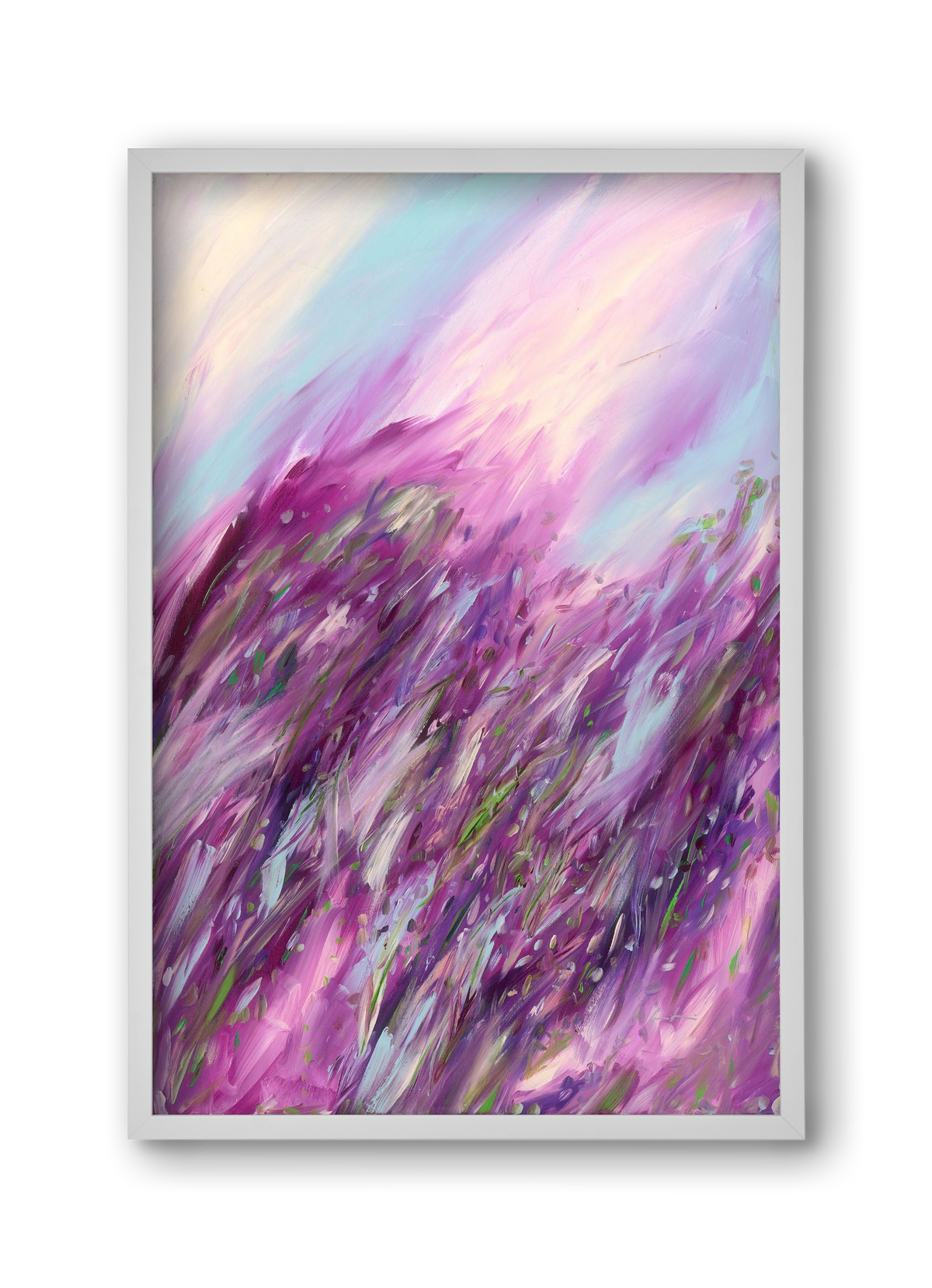 Sodrás, 30x45 cm (30x45 cm), Fehér keret