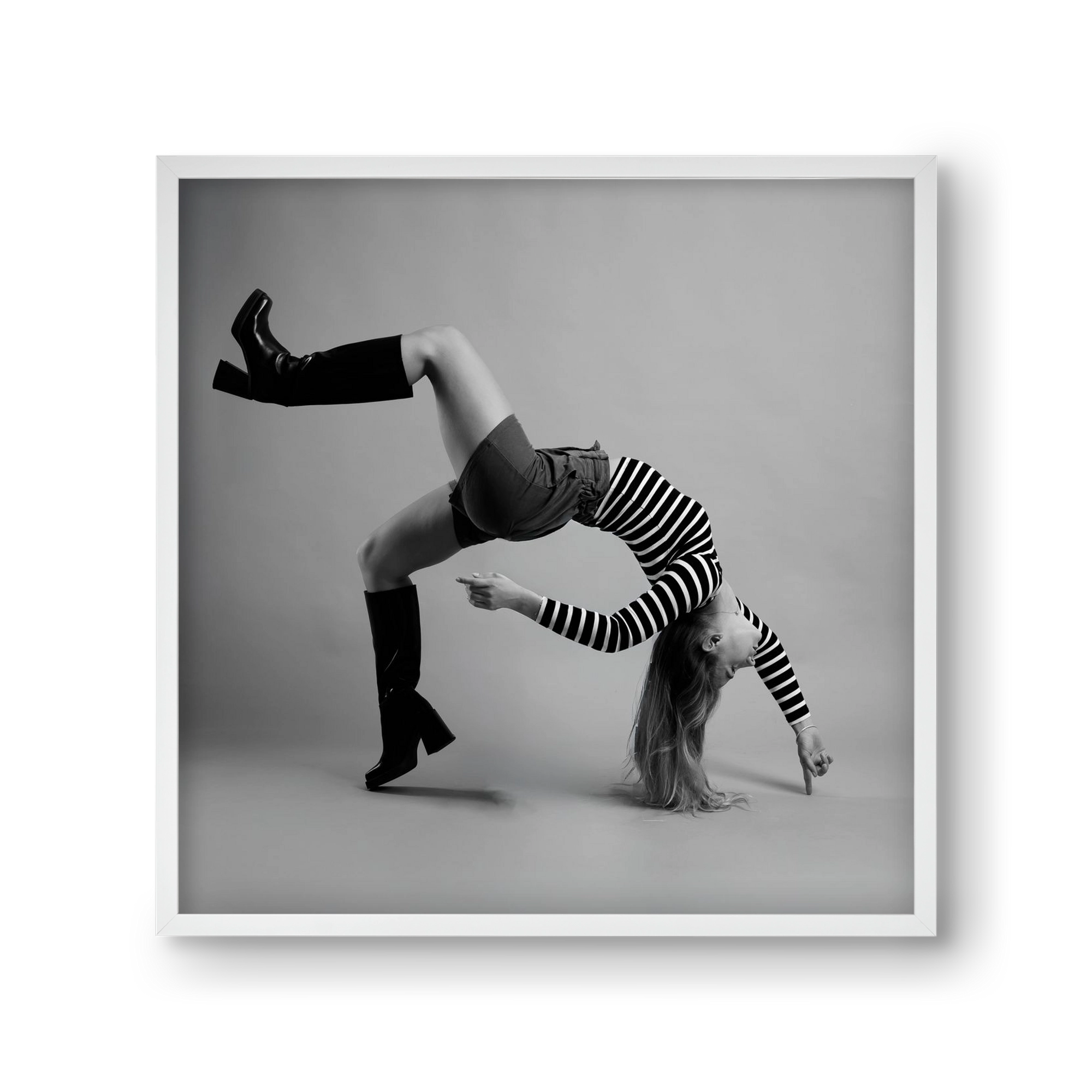 Balance, 30x30 cm (30x30 cm), Fehér keret