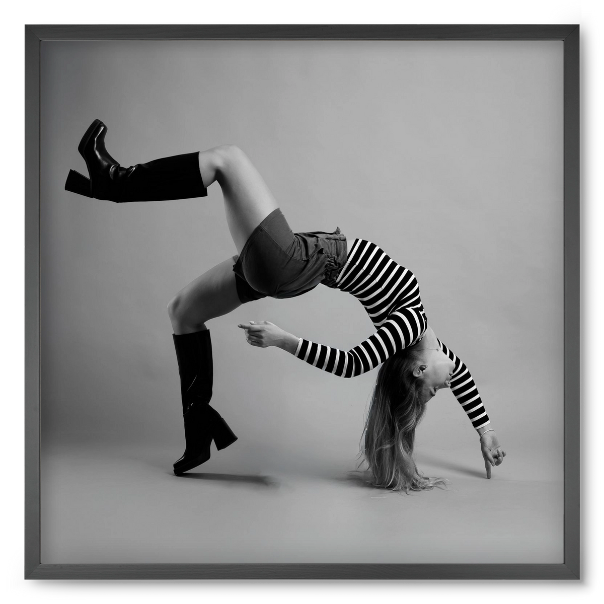 Balance, 50x50 cm (50x50 cm), Fekete keret