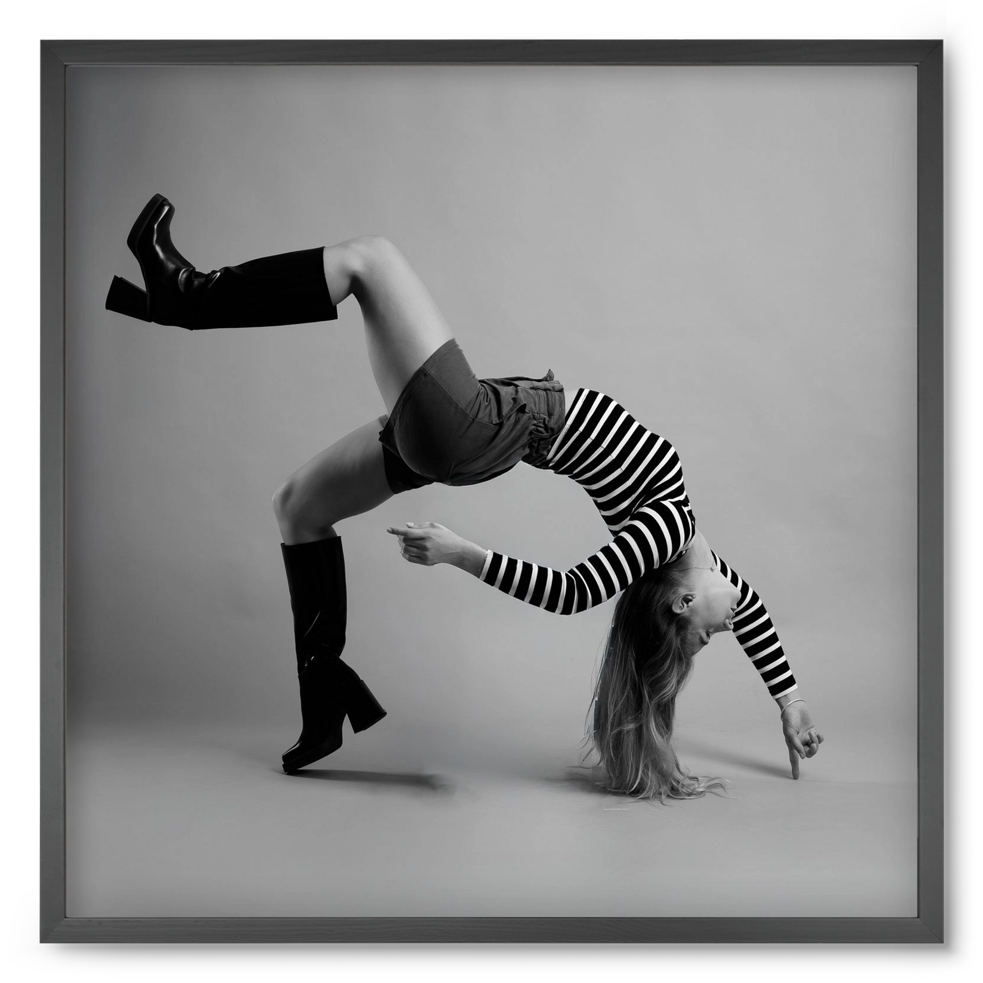 Balance, 50x50 cm (50x50 cm), Fekete keret