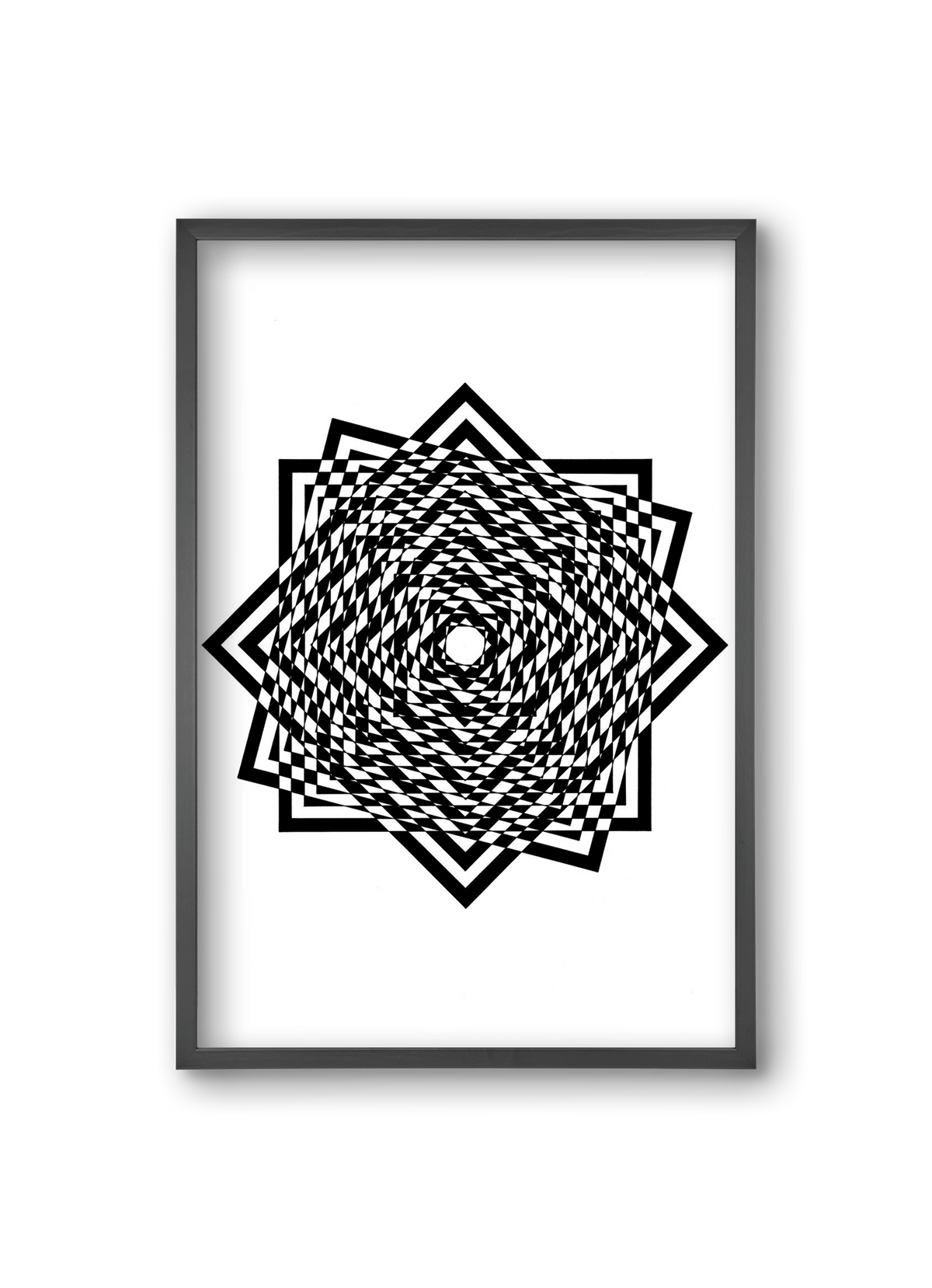 triumvirate, 20x30 cm (20x30 cm), Fekete keret