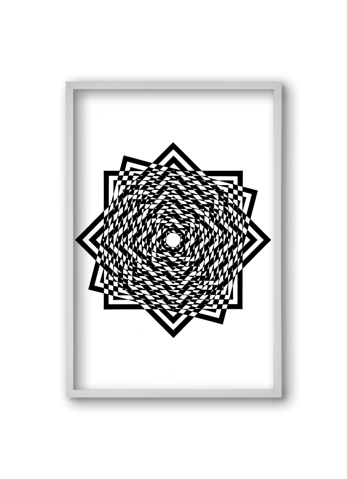 triumvirate, 20x30 cm (20x30 cm), Fehér keret