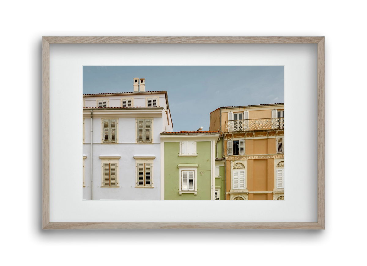 CoastalHomes, 45x30 cm (30x20 cm), Tölgy keret, paszpartuval