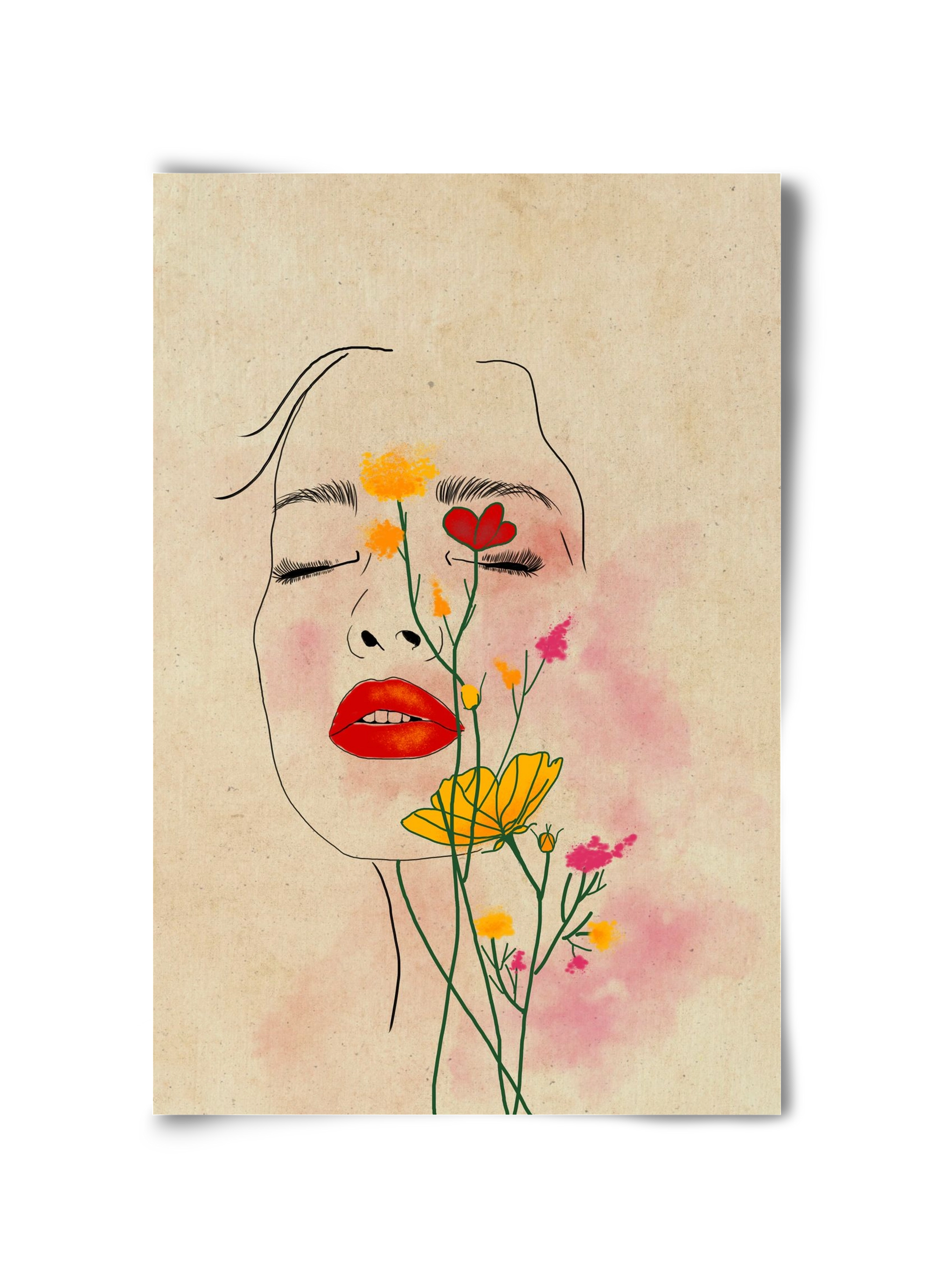 Dream in Bloom, 30x45 cm, Keret nélkül