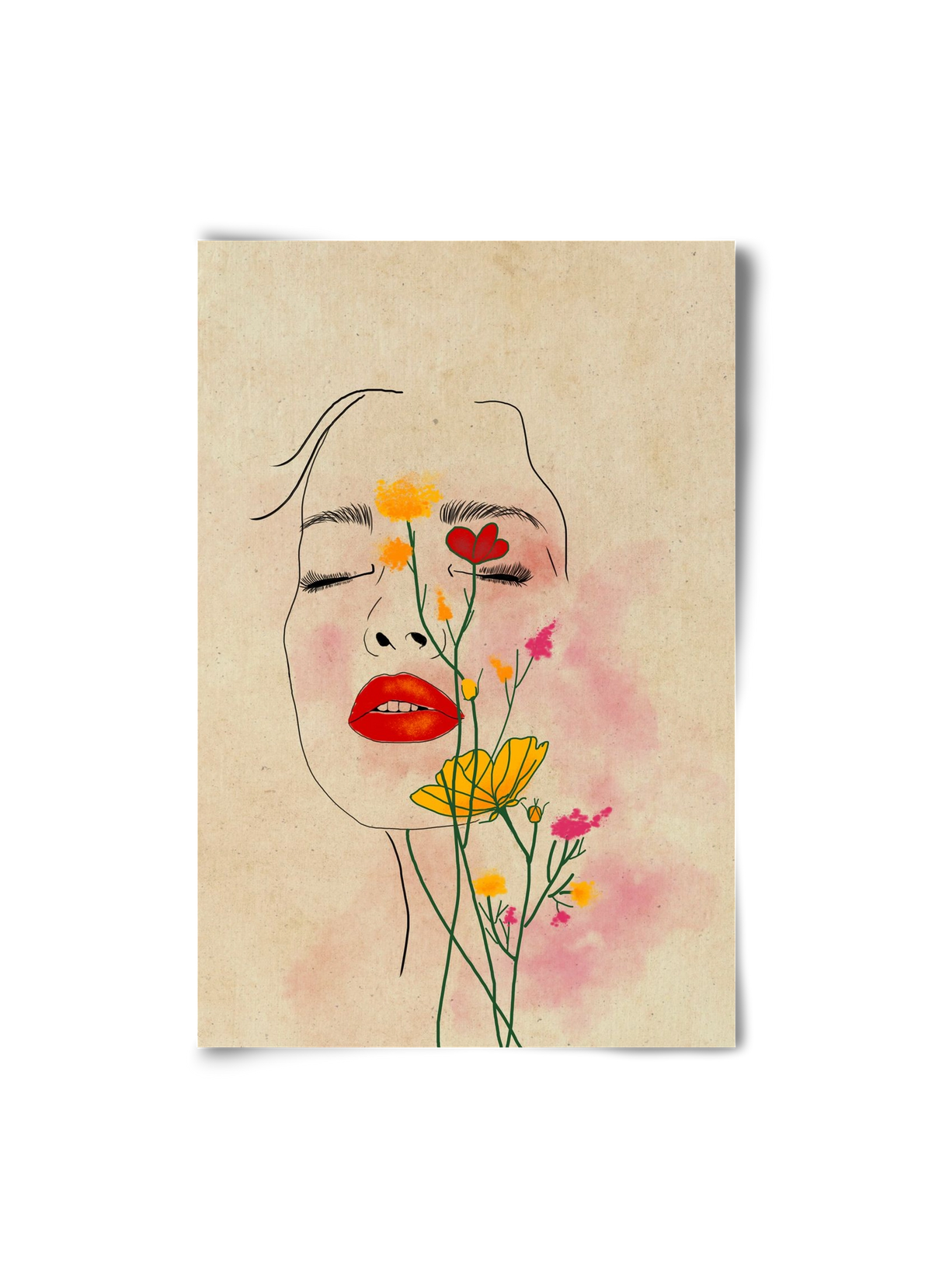 Dream in Bloom, 20x30 cm, Keret nélkül