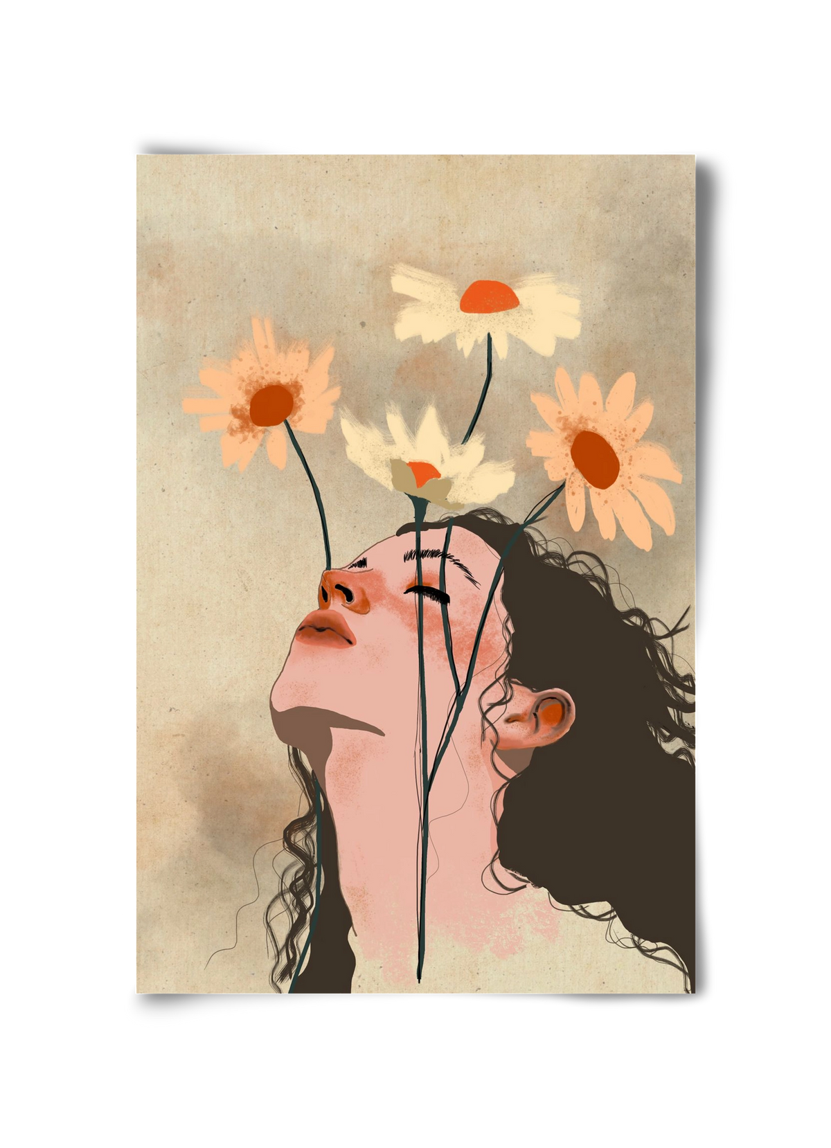 Looking Up, 30x45 cm, Keret nélkül