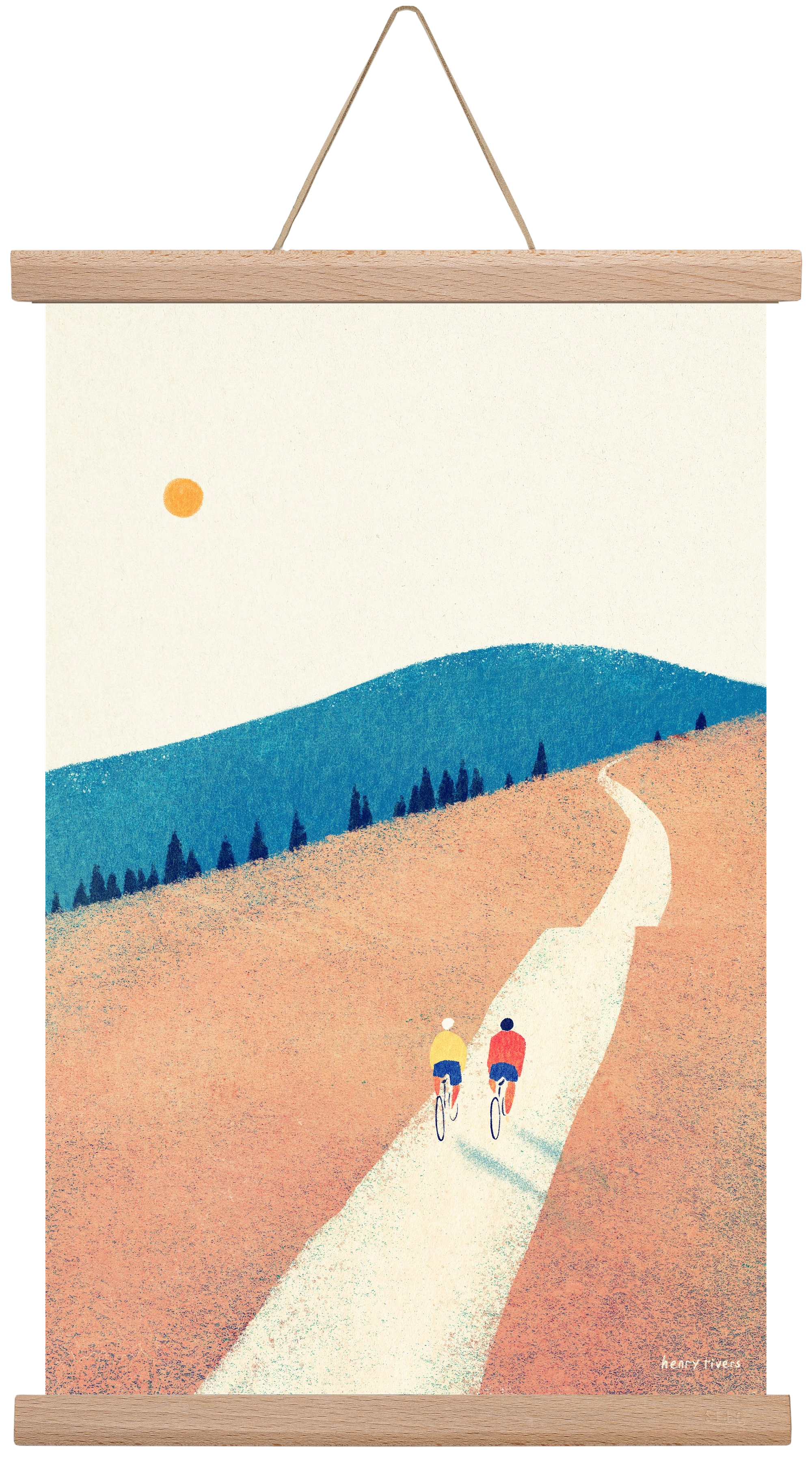 Heatwave cycle, 30x45 cm (30x45 cm), Tölgy akasztó