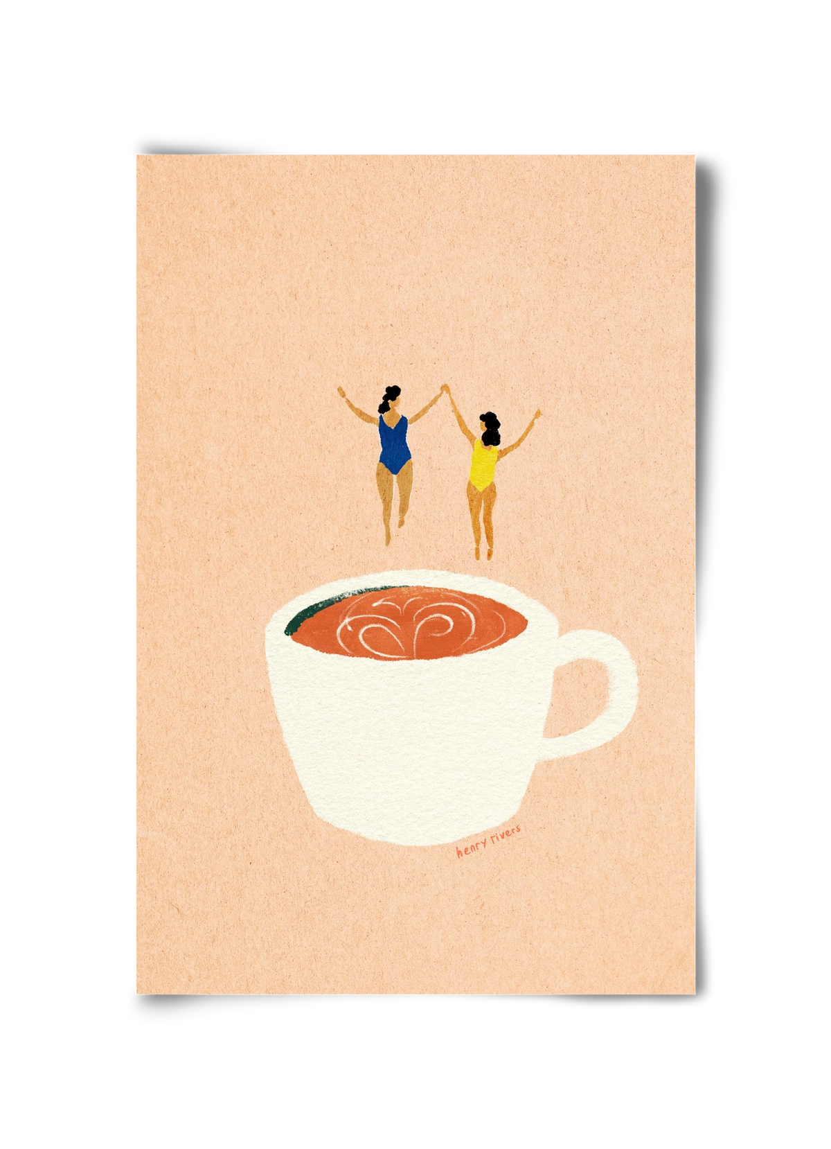 Coffee party, 30x45 cm, Keret nélkül