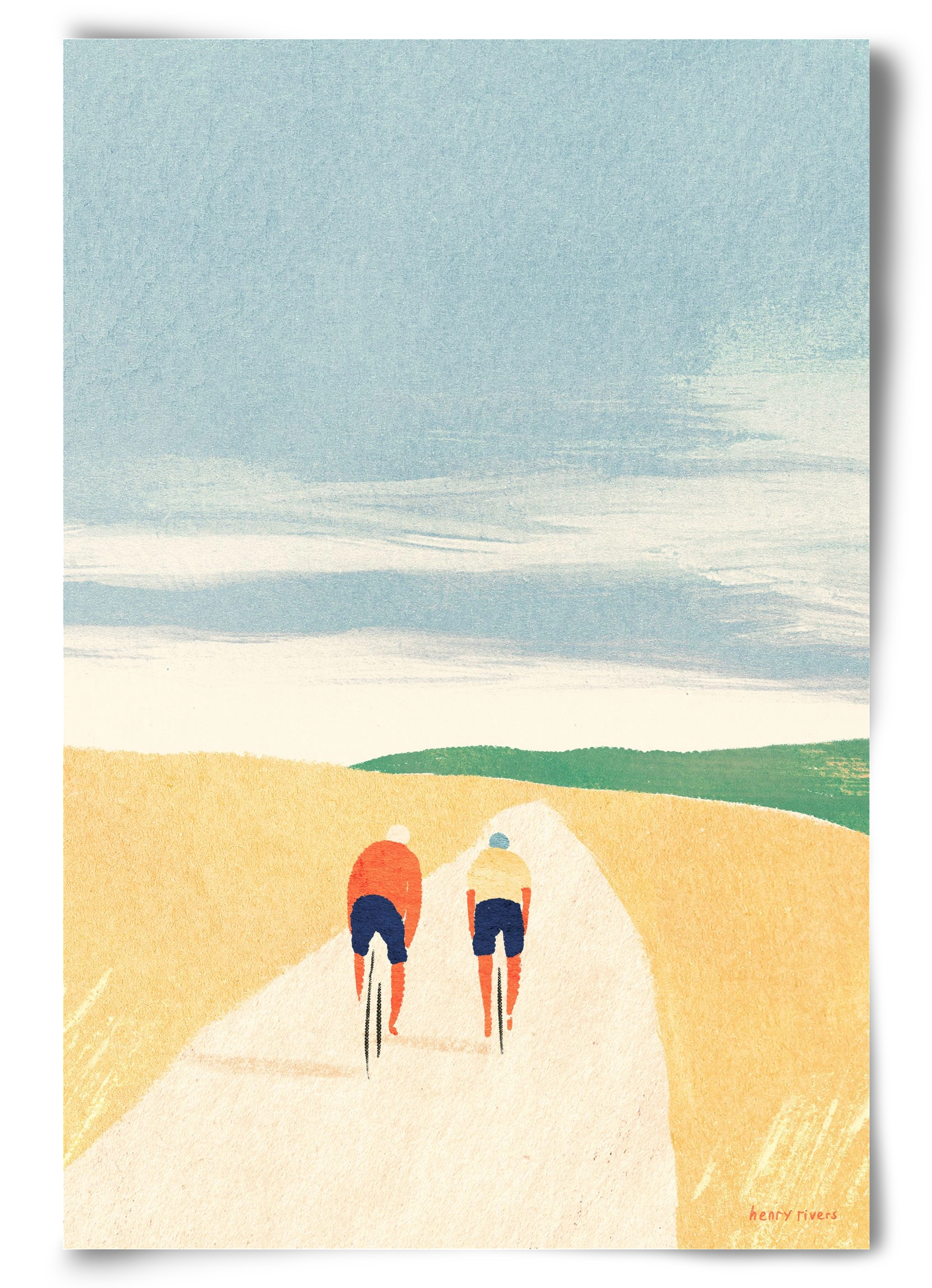 Cycle Buddies, 60x90 cm, Keret nélkül