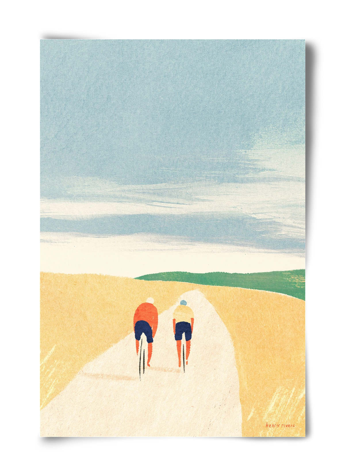 Cycle Buddies, 40x60 cm, Keret nélkül