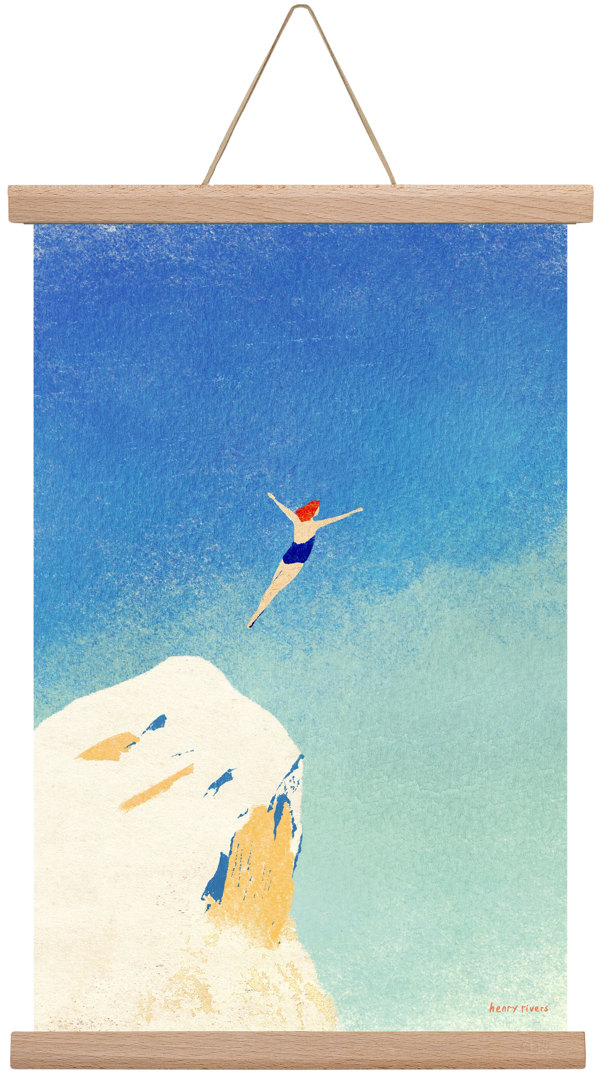 Flying, 30x45 cm (30x45 cm), Tölgy akasztó