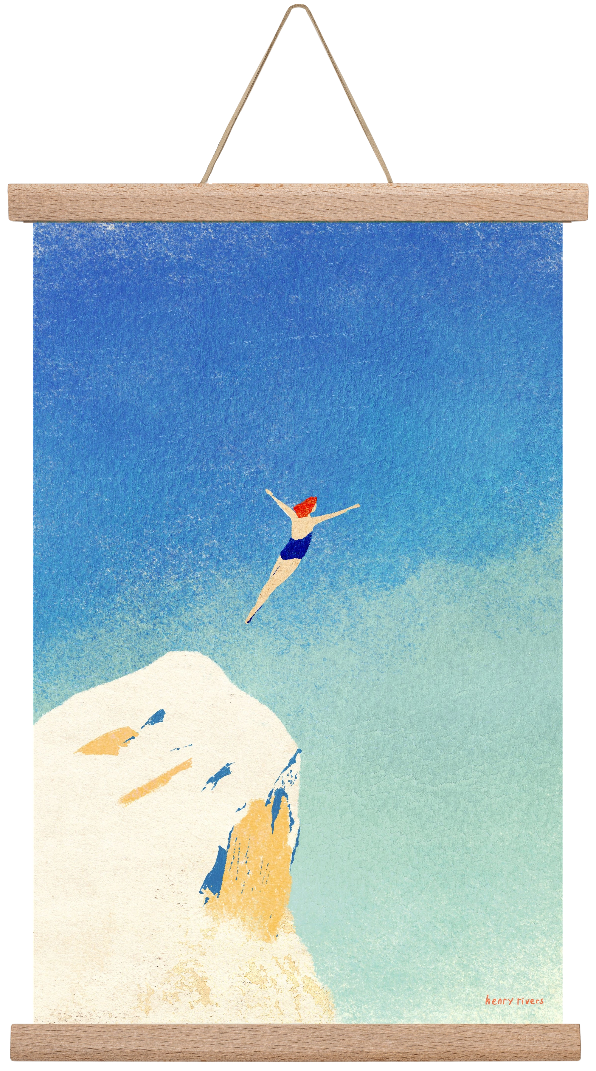Flying, 30x45 cm (30x45 cm), Tölgy akasztó