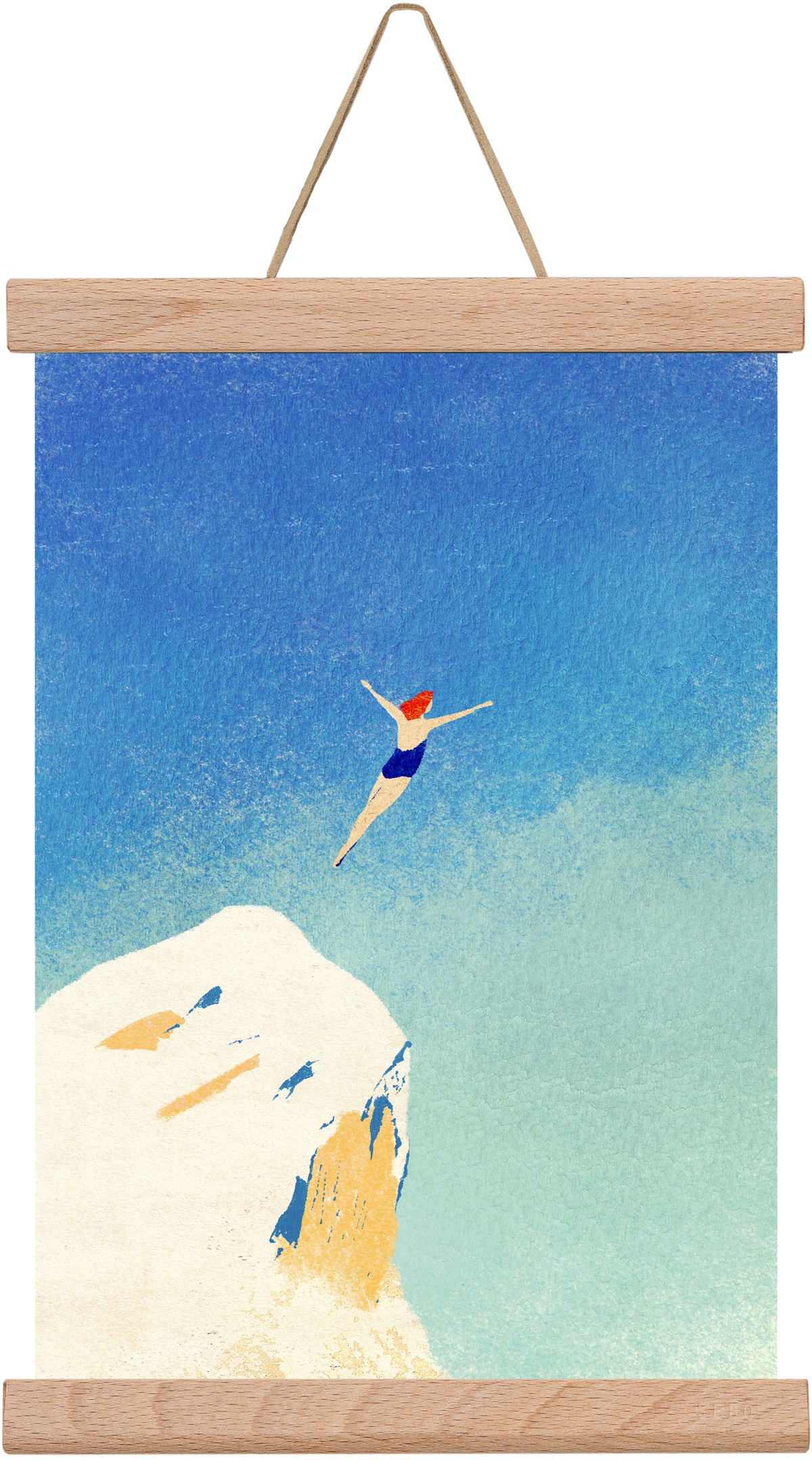 Flying, 20x30 cm (20x30 cm), Tölgy akasztó
