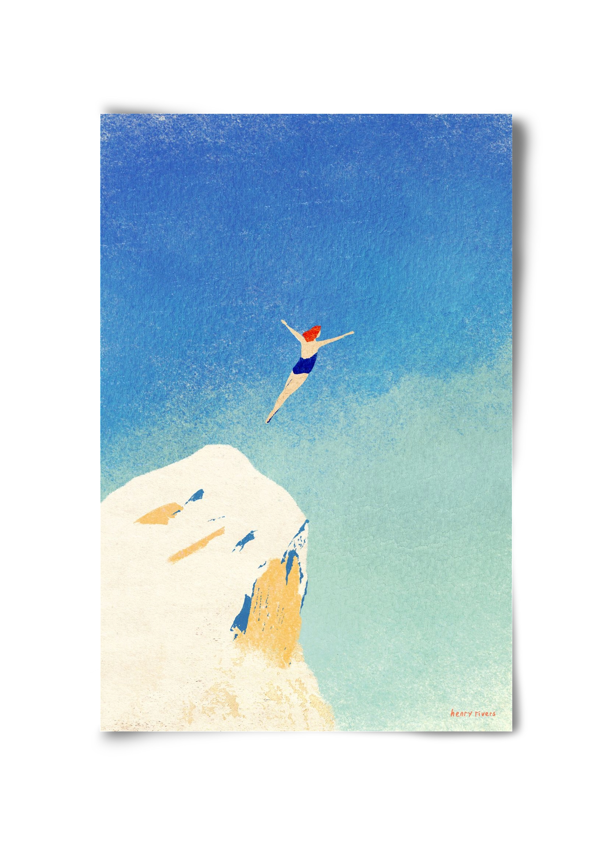 Flying, 30x45 cm, Keret nélkül