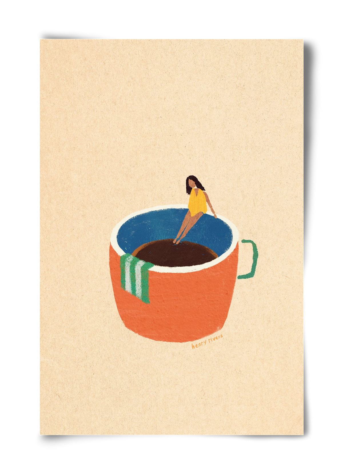 Espresso Dip, 40x60 cm, Keret nélkül