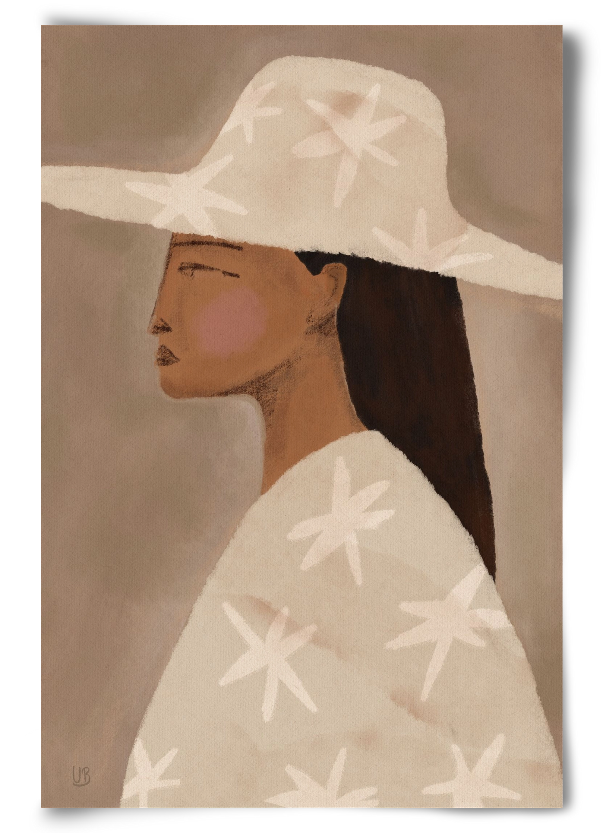 Blush, 60x90 cm, Keret nélkül