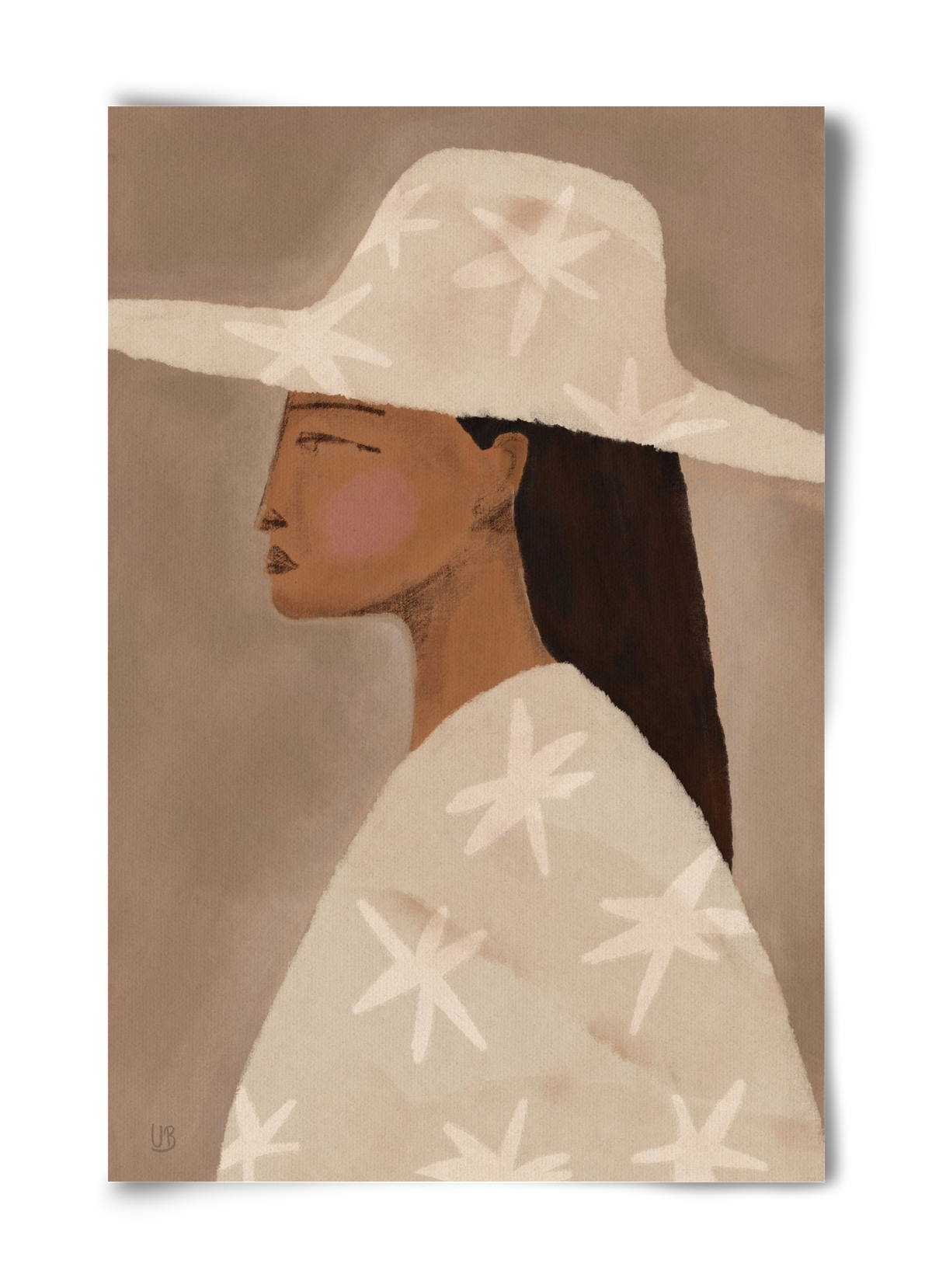 Blush, 40x60 cm, Keret nélkül