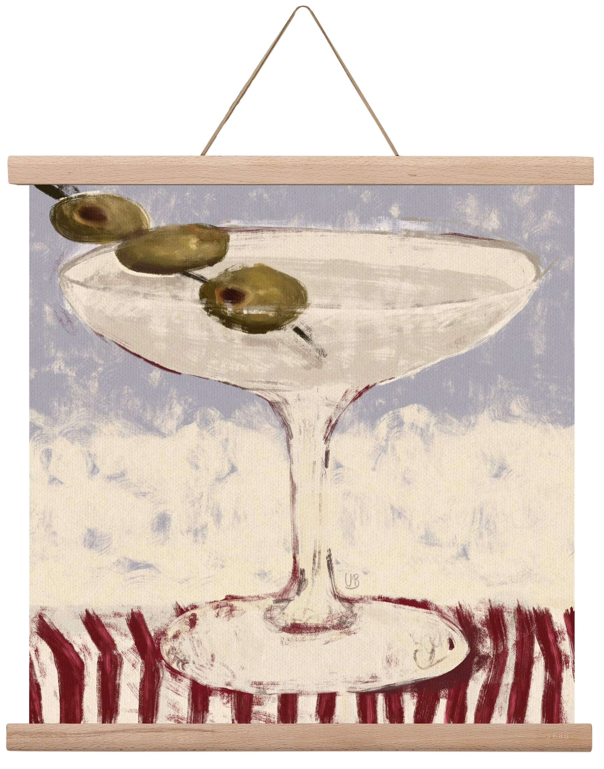Martinied, 40x40 cm (40x40 cm), Tölgy akasztó